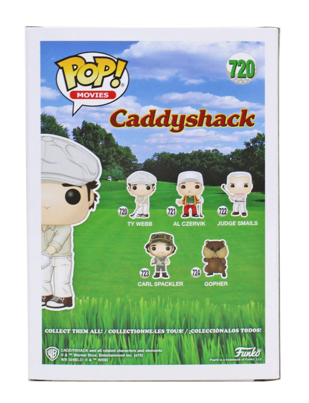 Chevy Chase Caddyshack "Webb!!" Signed #720 Funko Pop Vinyl Figure BAS #P94206 - Image 7