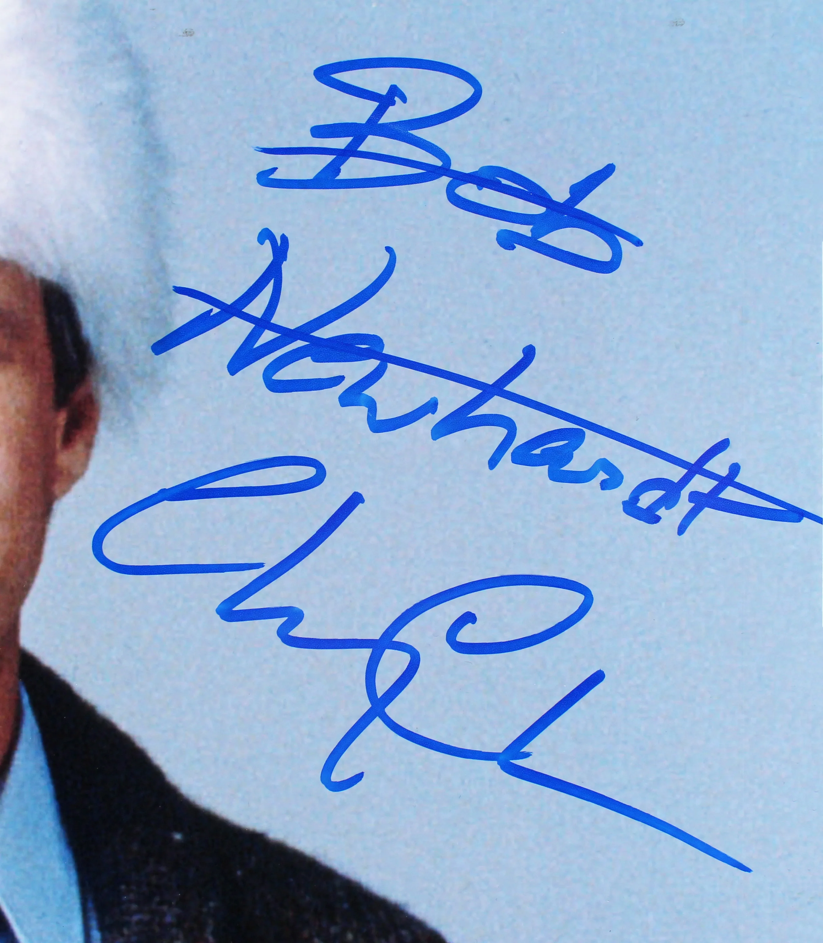 Chevy Chase Christmas Vacation "Bob Newhart" Signed 16x20 Photo BAS Wit #WR44674 - Image 3