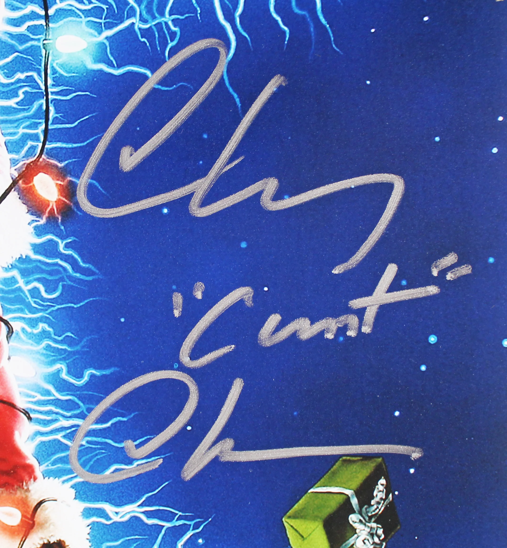 Chevy Chase Christmas Vacation "C***" Signed 12x18 Photo BAS Witnessed #1W865490 - Image 3