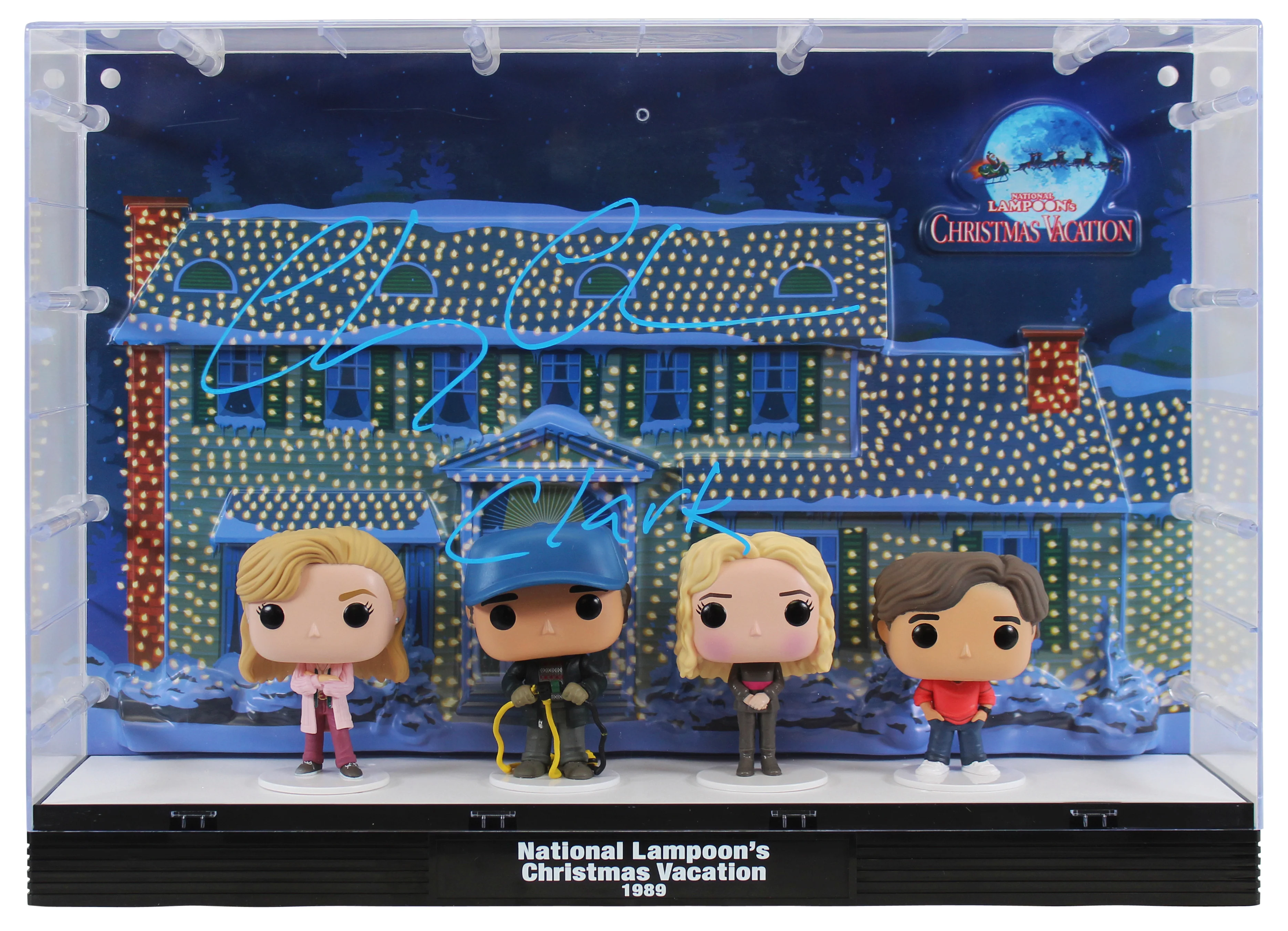 Chevy Chase Christmas Vacation "Clark" Signed #02 Funko Pop Vinyl Figure BAS Wit - Image 3