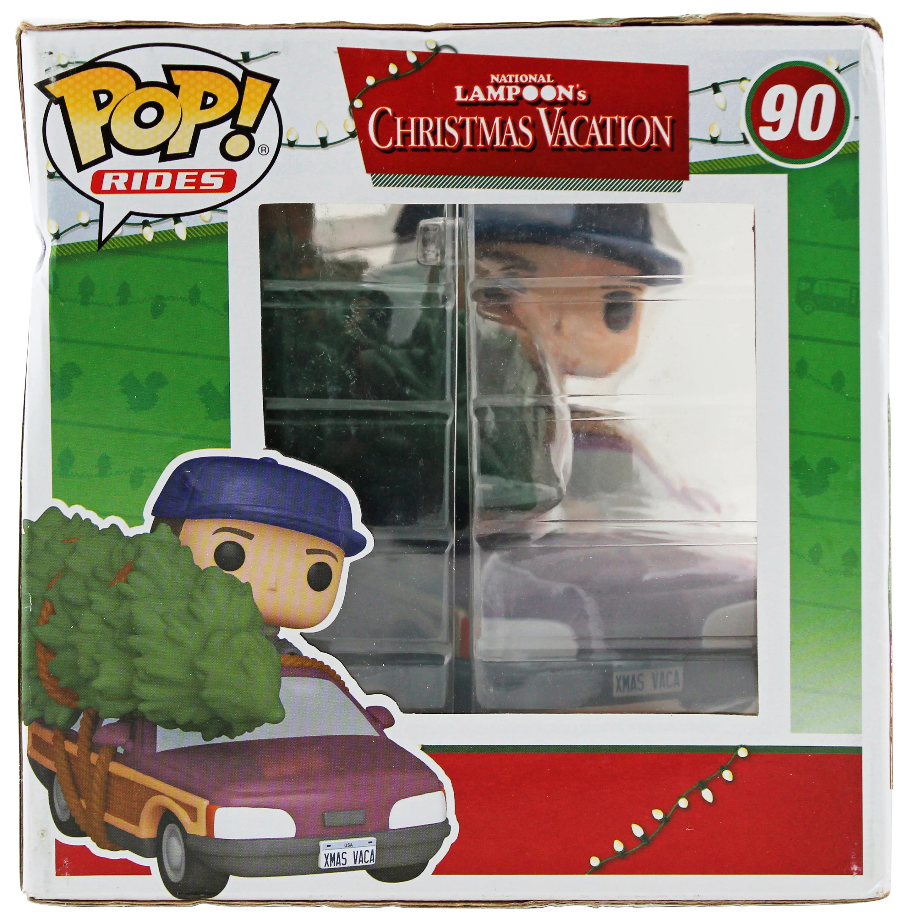 Chevy Chase Christmas Vacation "Clark" Signed #90 Funko Pop Vinyl Figure BAS 1 - Image 5