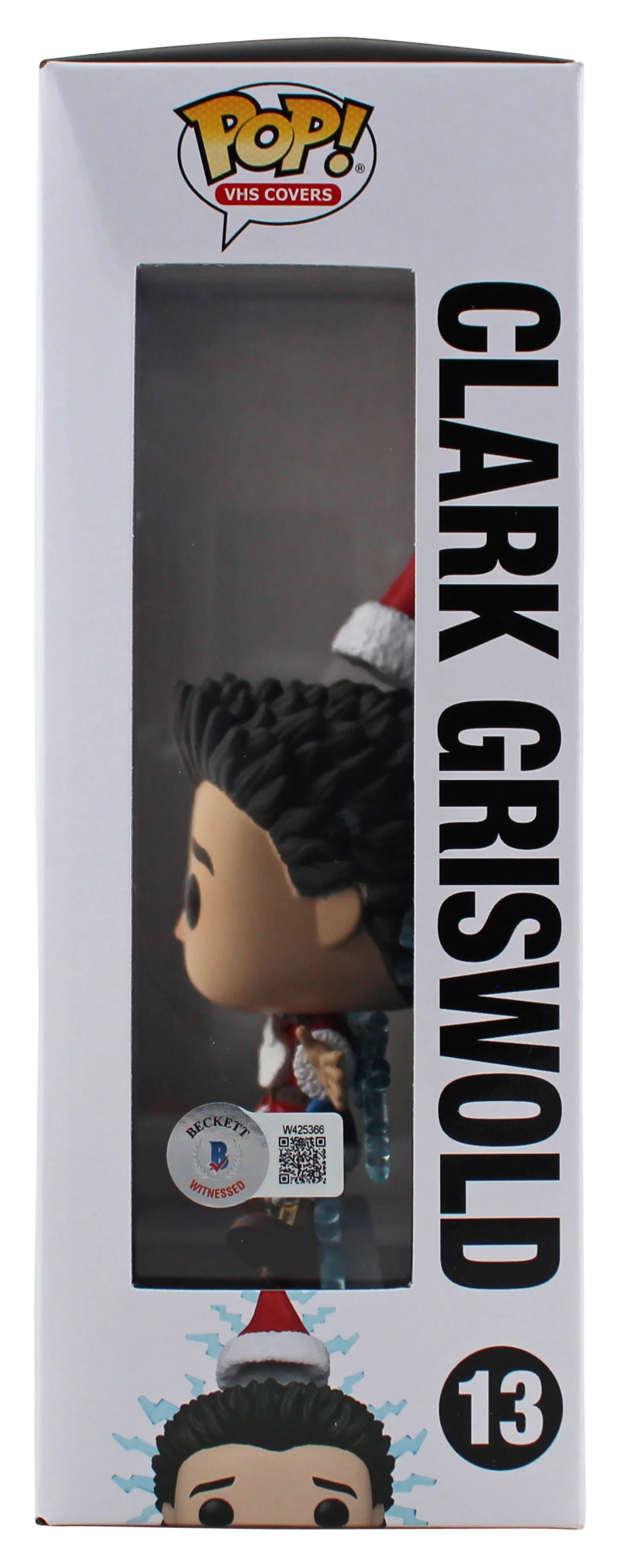 Chevy Chase Christmas Vacation "Clark" Signed VHS Covers #13 Funko Pop BAS Wit 3 - Image 5