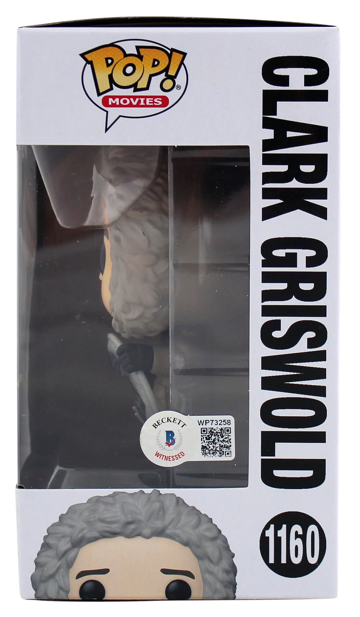 Chevy Chase Christmas Vacation Signed #1160 Funko Pop Figure Autographed BAS Wit - Image 5