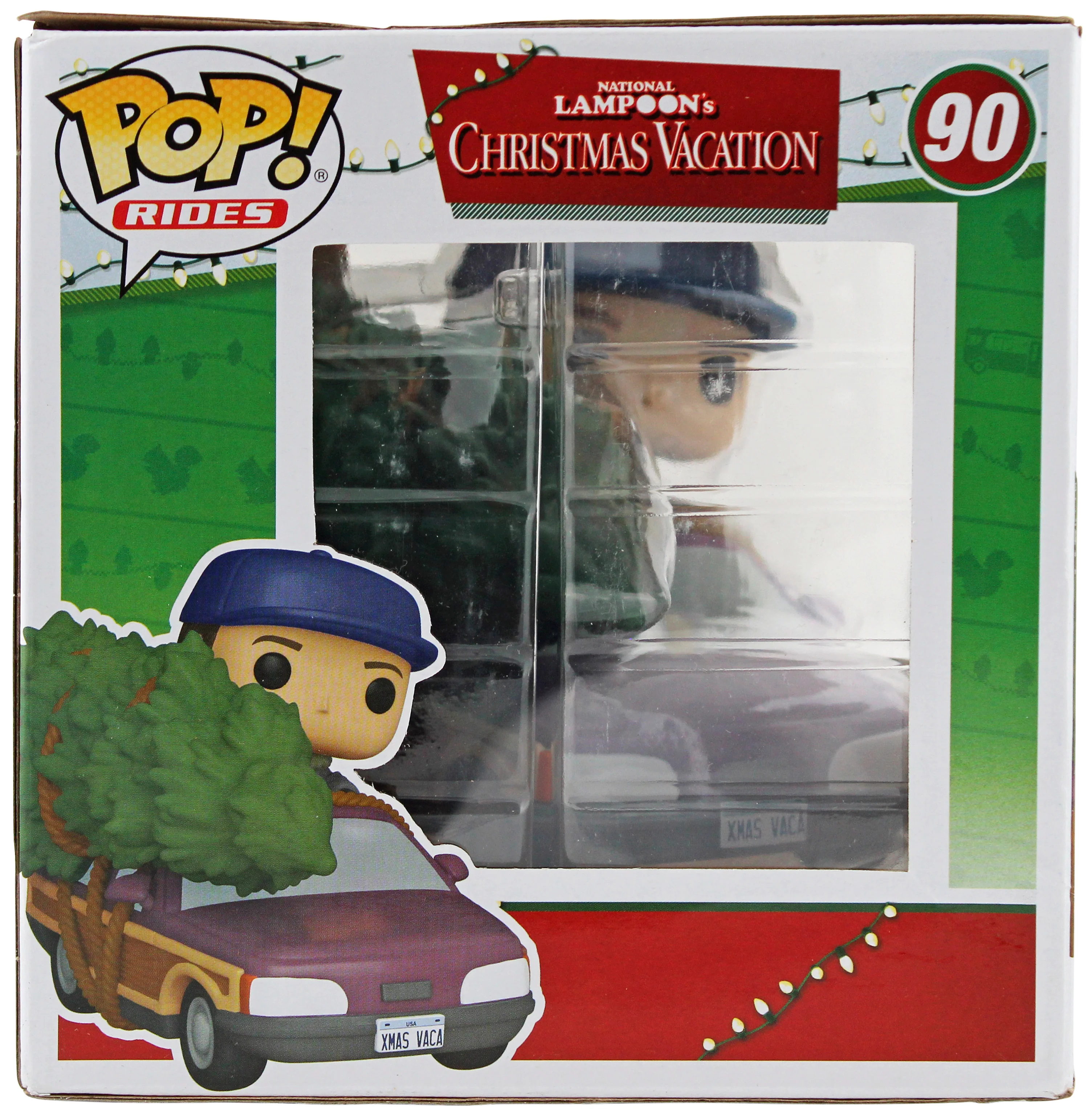 Chevy Chase Christmas Vacation Signed #90 Funko Pop Vinyl Figure BAS #WR44209 - Image 6
