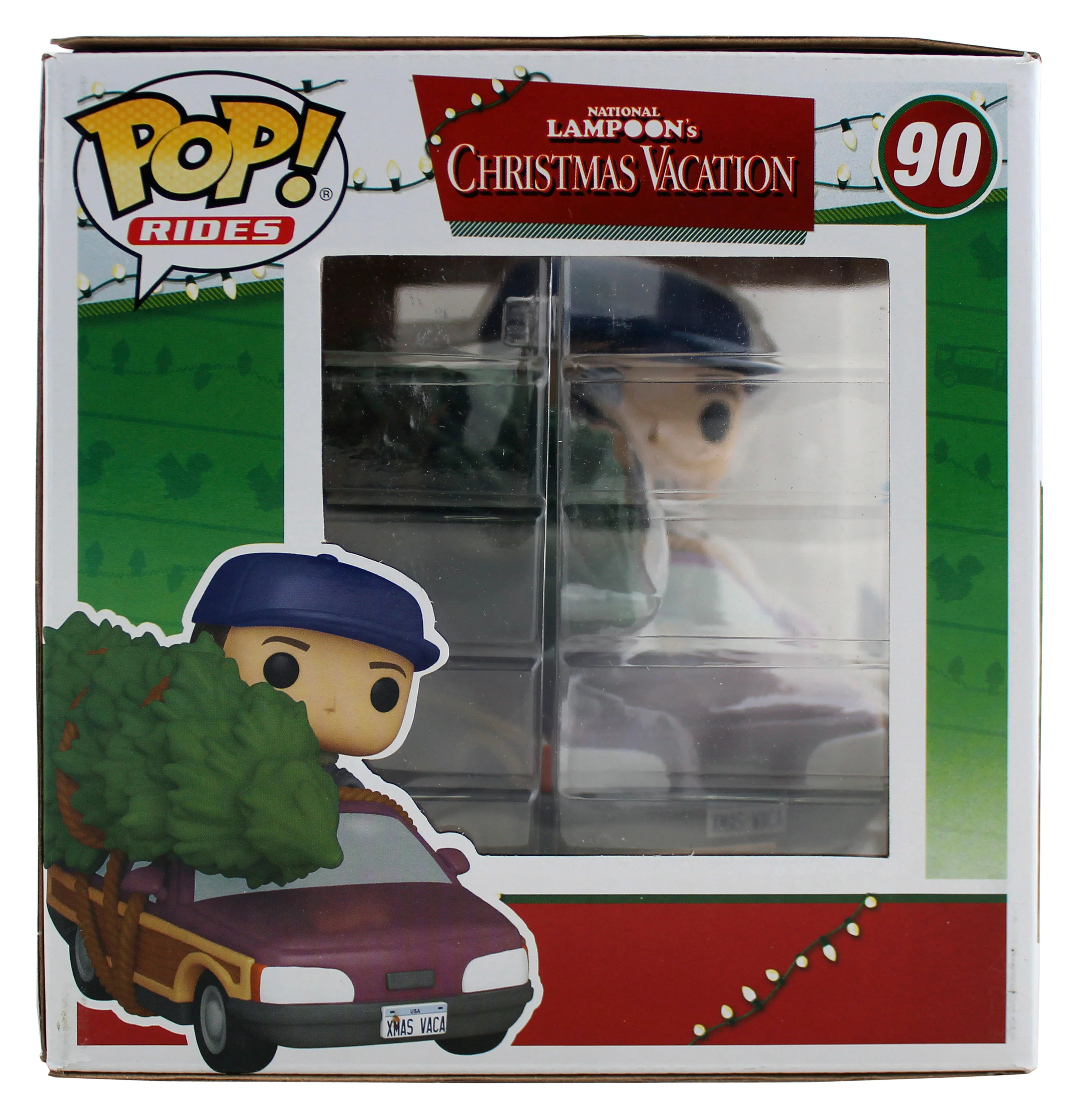 Chevy Chase Christmas Vacation Signed #90 Funko Pop Vinyl Figure w/ Blue Sig BAS - Image 7