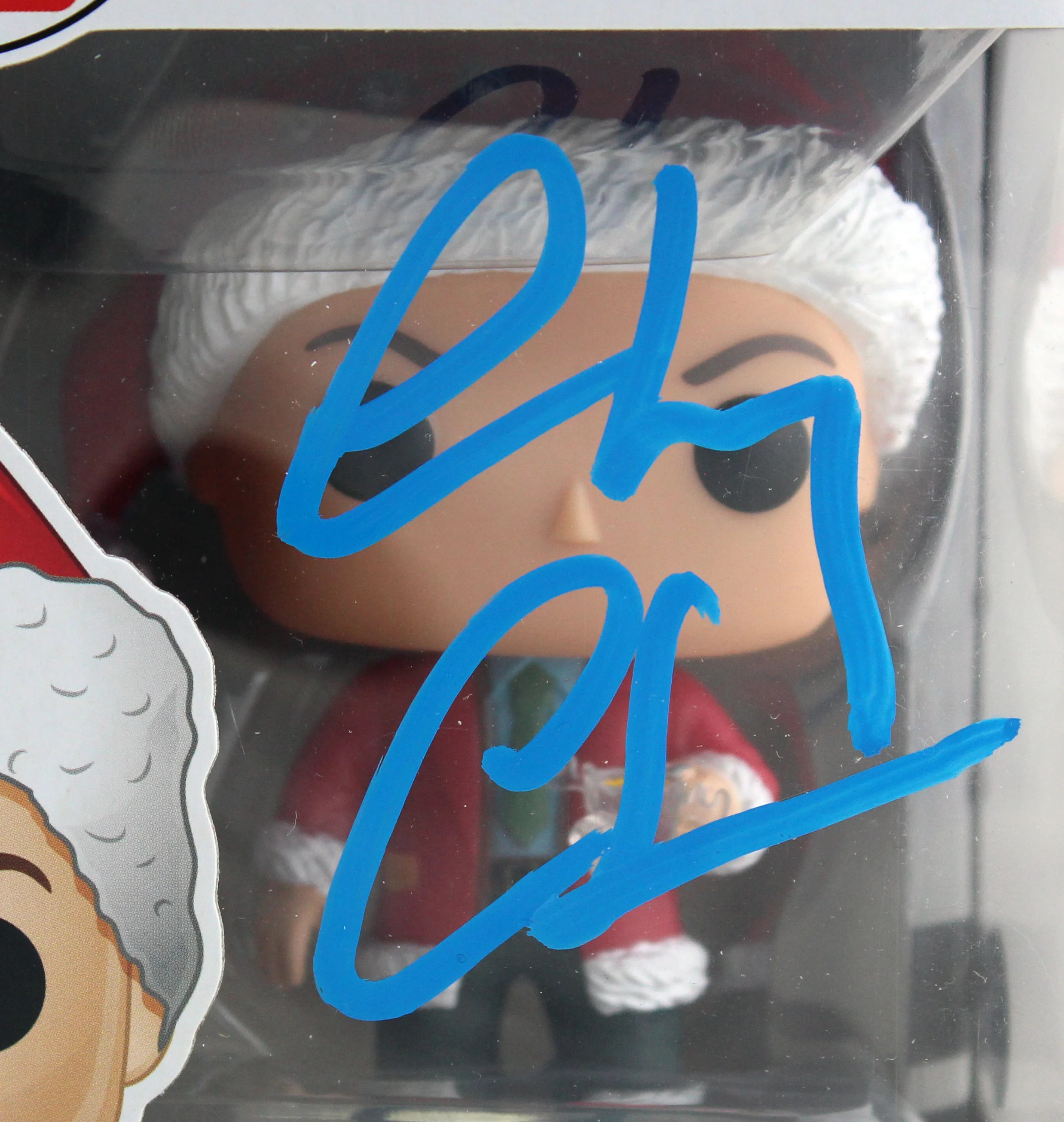 Chevy Chase Christmas Vacation Signed Funko Pop Figure w/ Blue Sig BAS Witnessed - Image 3