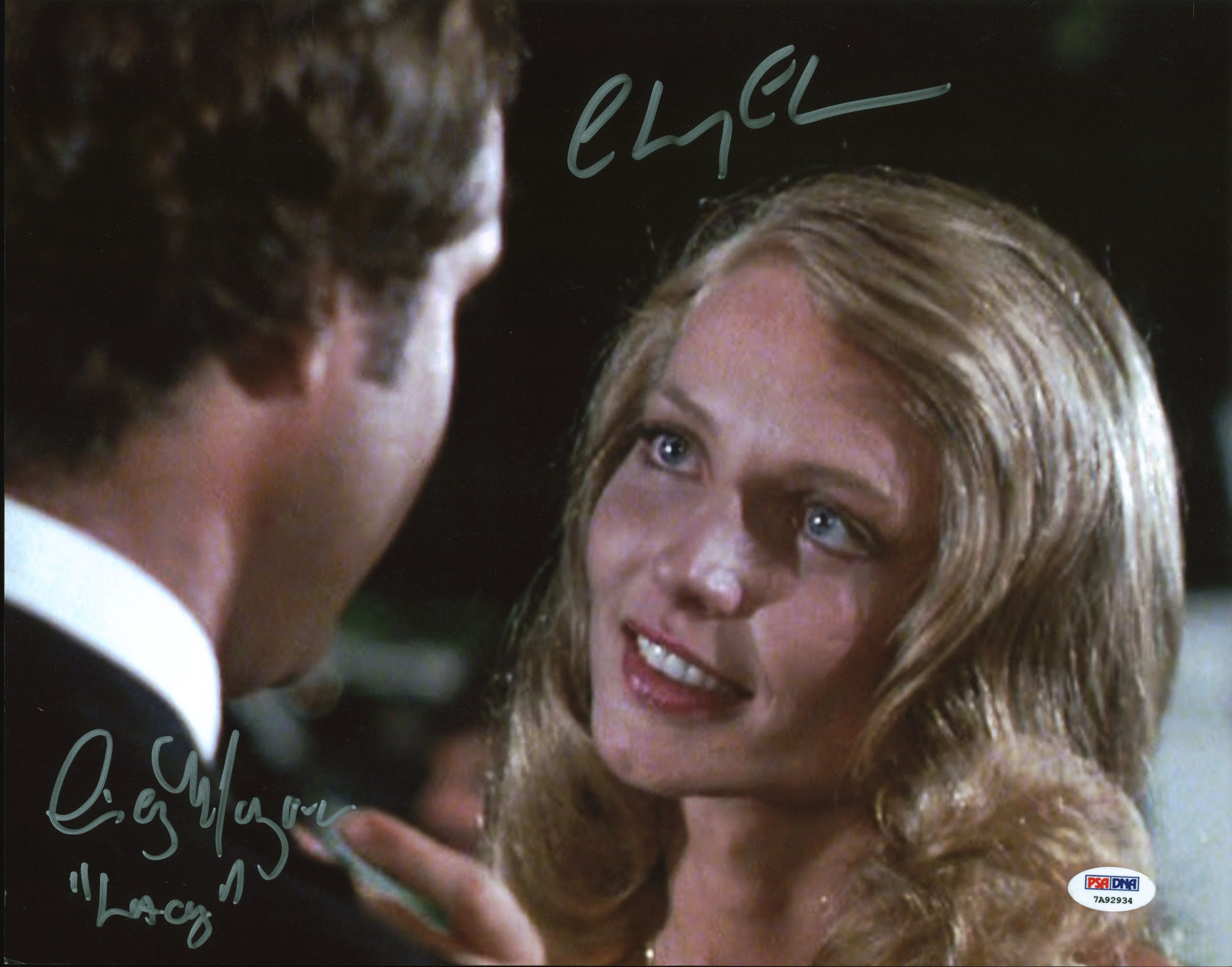 Chevy Chase & Cindy Morgan Caddyshack Authentic Signed 11x14 Photo PSA #7A92934 - Image 2