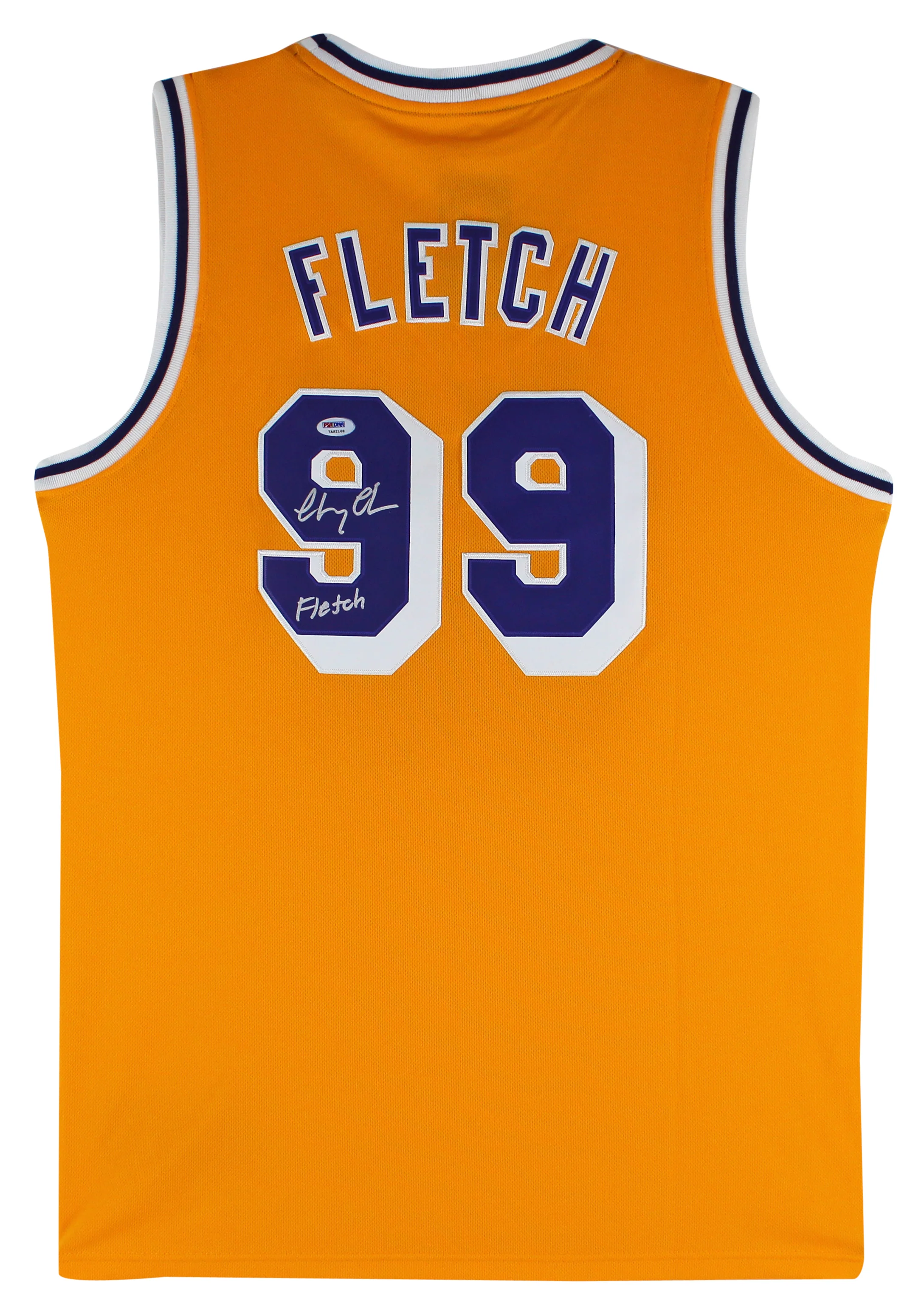 Chevy Chase "Fletch" Authentic Signed Yellow Pro Style Dri-Fit Jersey PSA Itp - Image 2