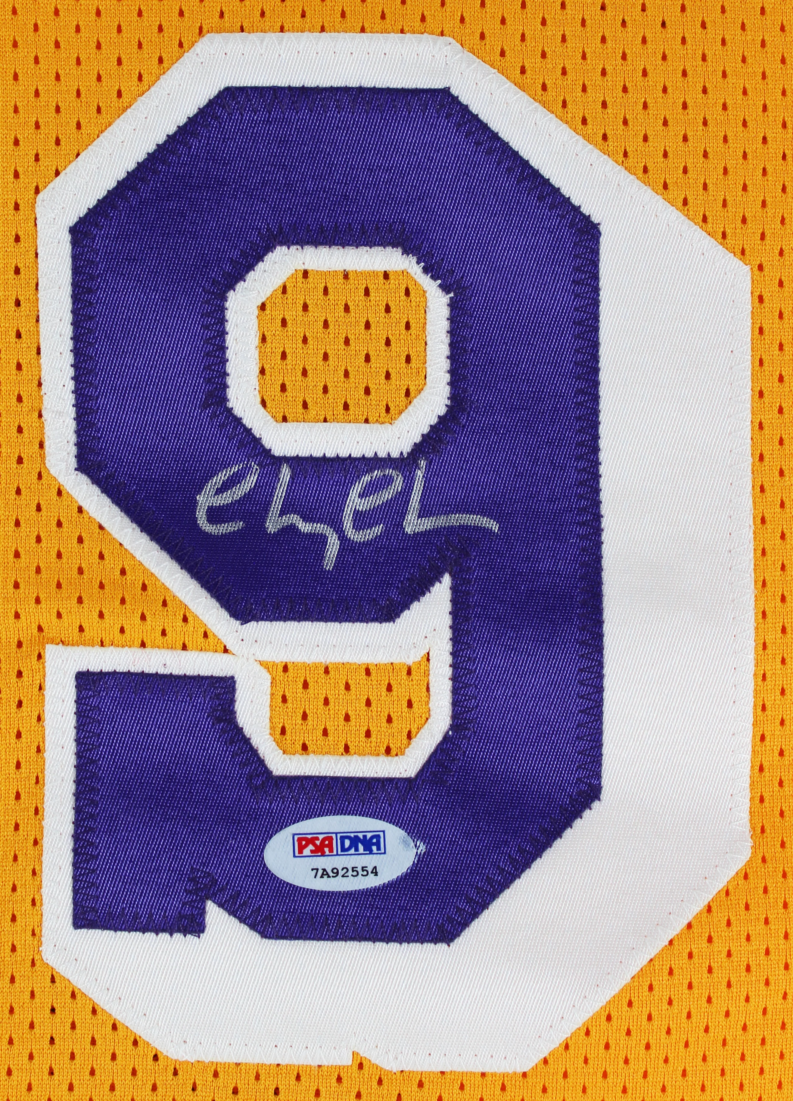 Chevy Chase Fletch Authentic Signed Yellow Pro Style Jersey PSA/DNA Itp - Image 3