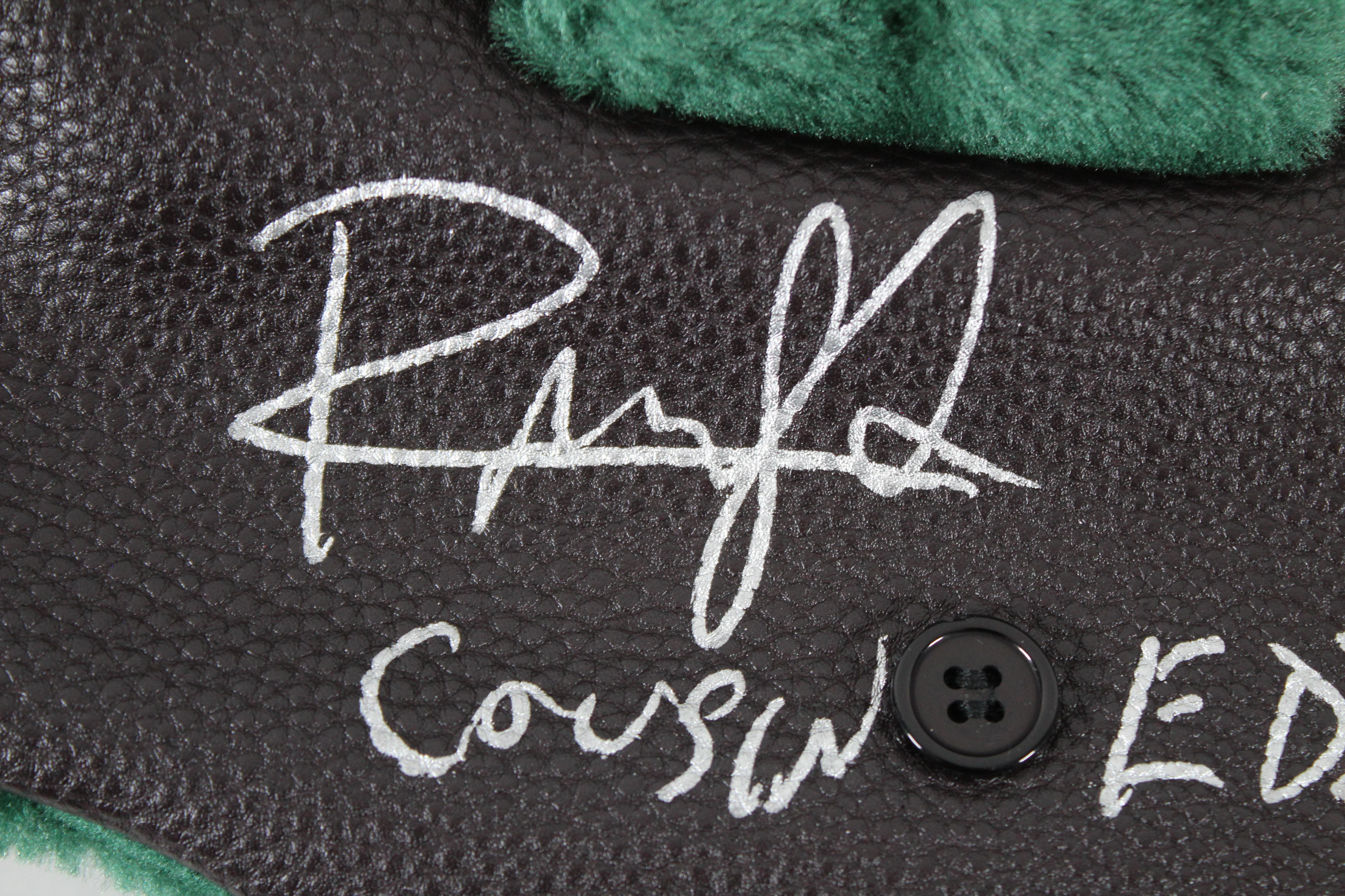 Chevy Chase & Randy Quaid Christmas Vacation "2x Insc" Signed Hat BAS #BK88259 - Image 4