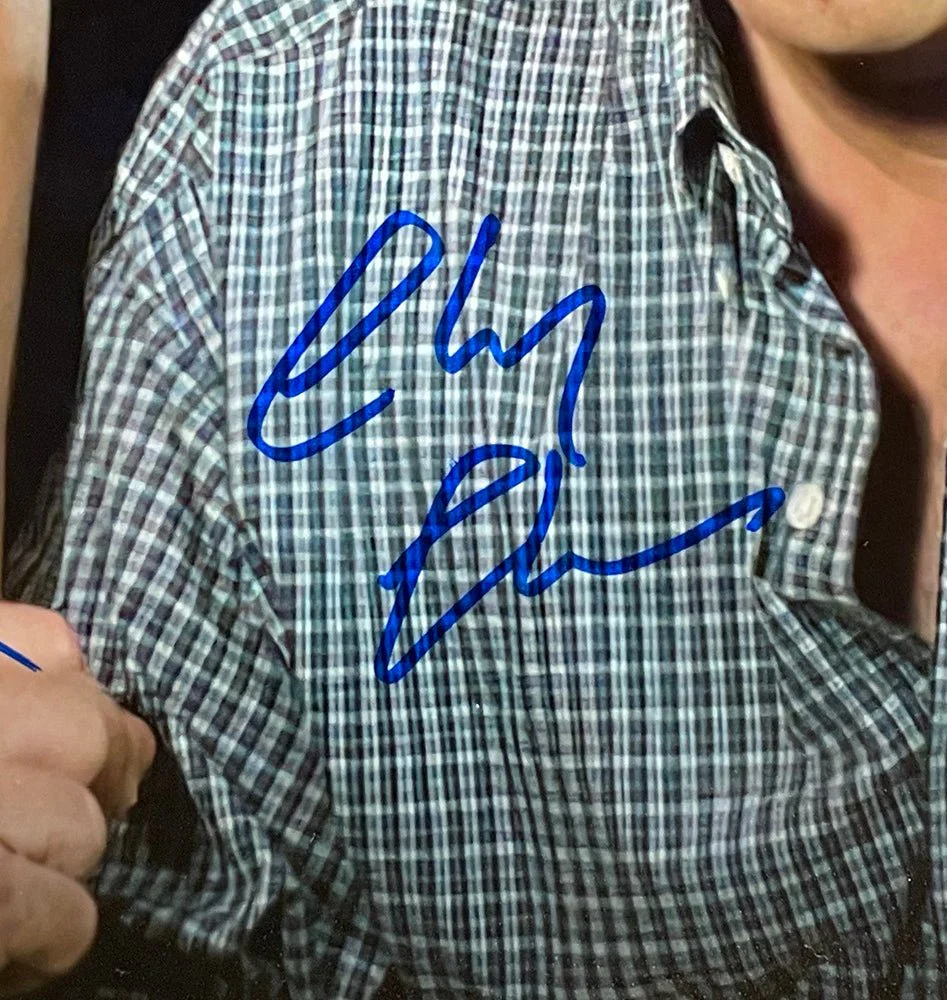 Chevy Chase Randy Quaid Signed 11x14 National Lampoons Vegas Vacation Photo JSA - Image 3