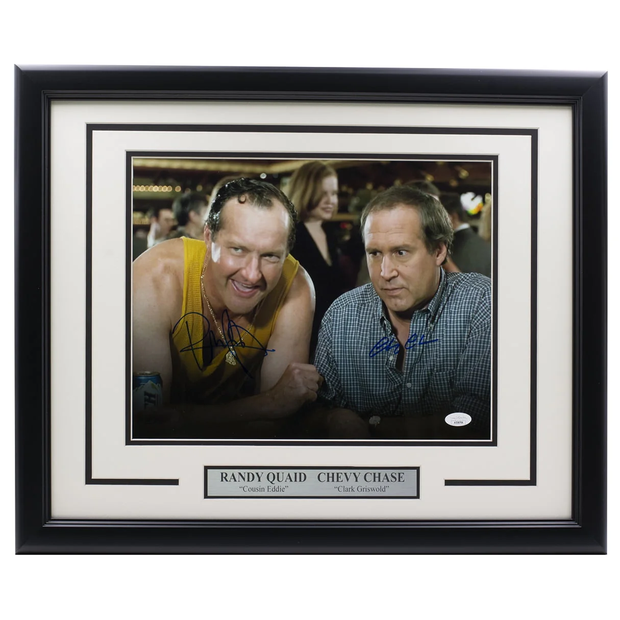 Chevy Chase Randy Quaid Signed Framed 11x14 Vegas Vacation Photo JSA - Image 6