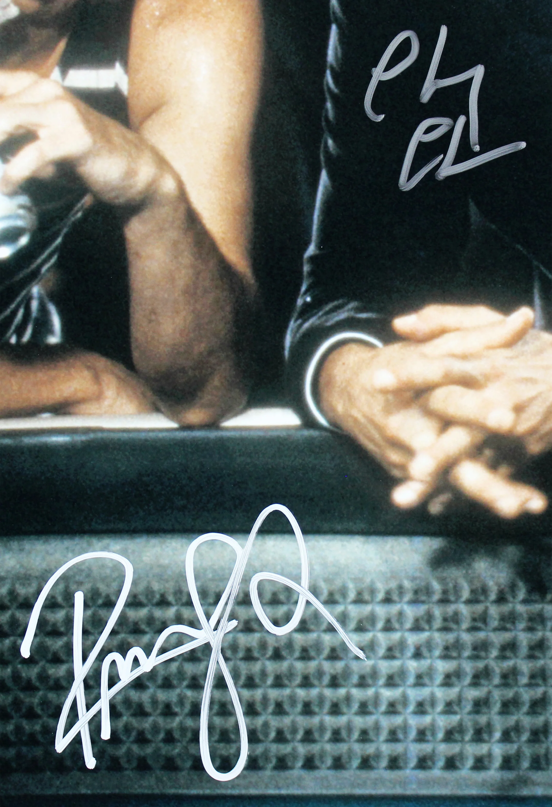 Chevy Chase & Randy Quaid Vegas Vacation Signed 16x20 Vertical Photo BAS Wit - Image 3