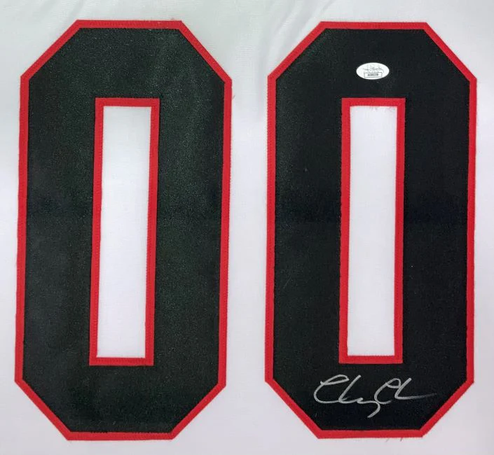 Chevy Chase Signed Framed Lampoons Christmas Vacation White Griswold Jersey JSA - Image 2