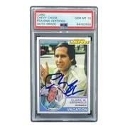 Chevy Chase Signed National Lampoon's Vacation Trading Card PSA/DNA Gem MT 10 - Image 3