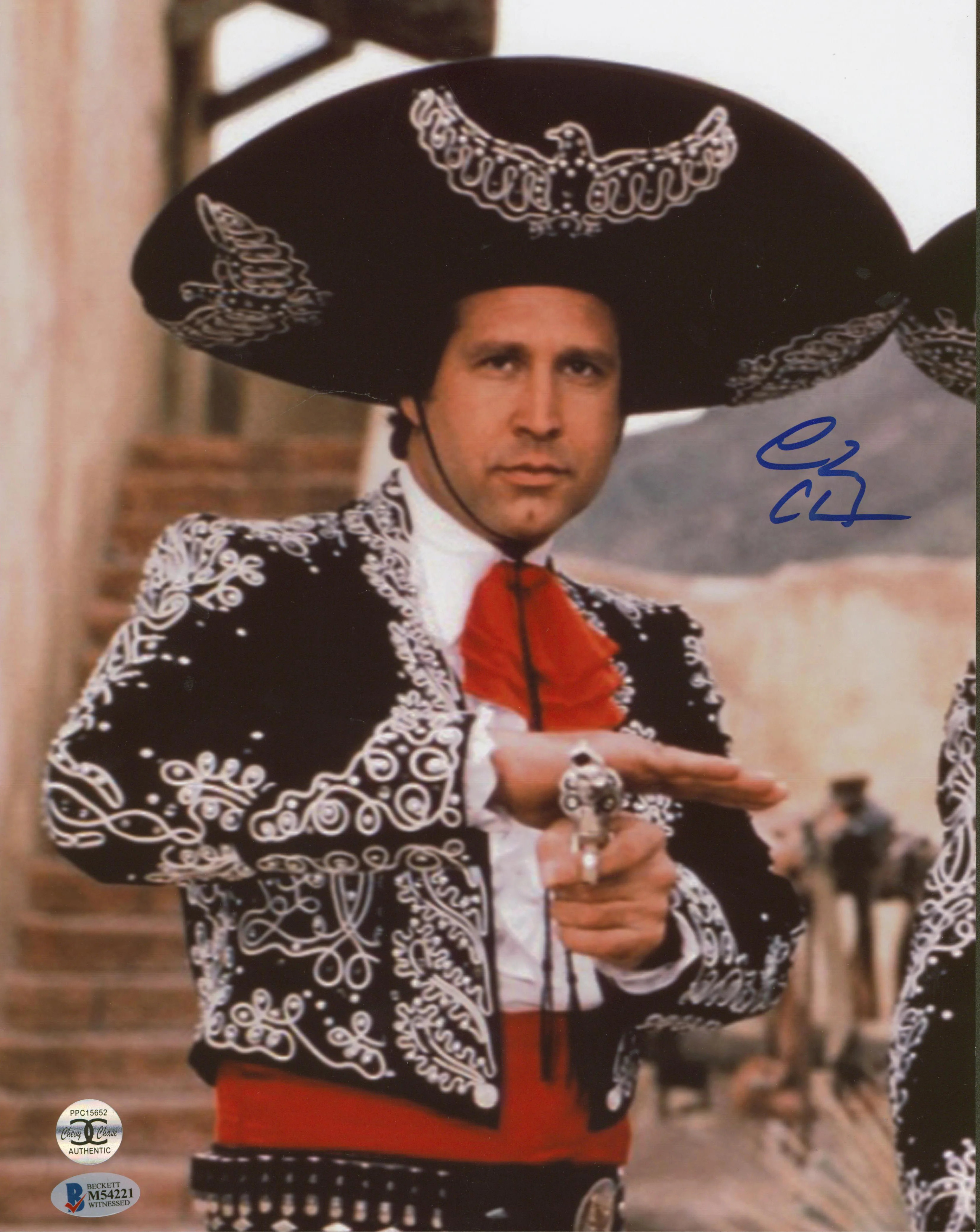 Chevy Chase Three Amigos! Authentic Signed 11x14 Photo Autographed BAS #M54221 - Image 2