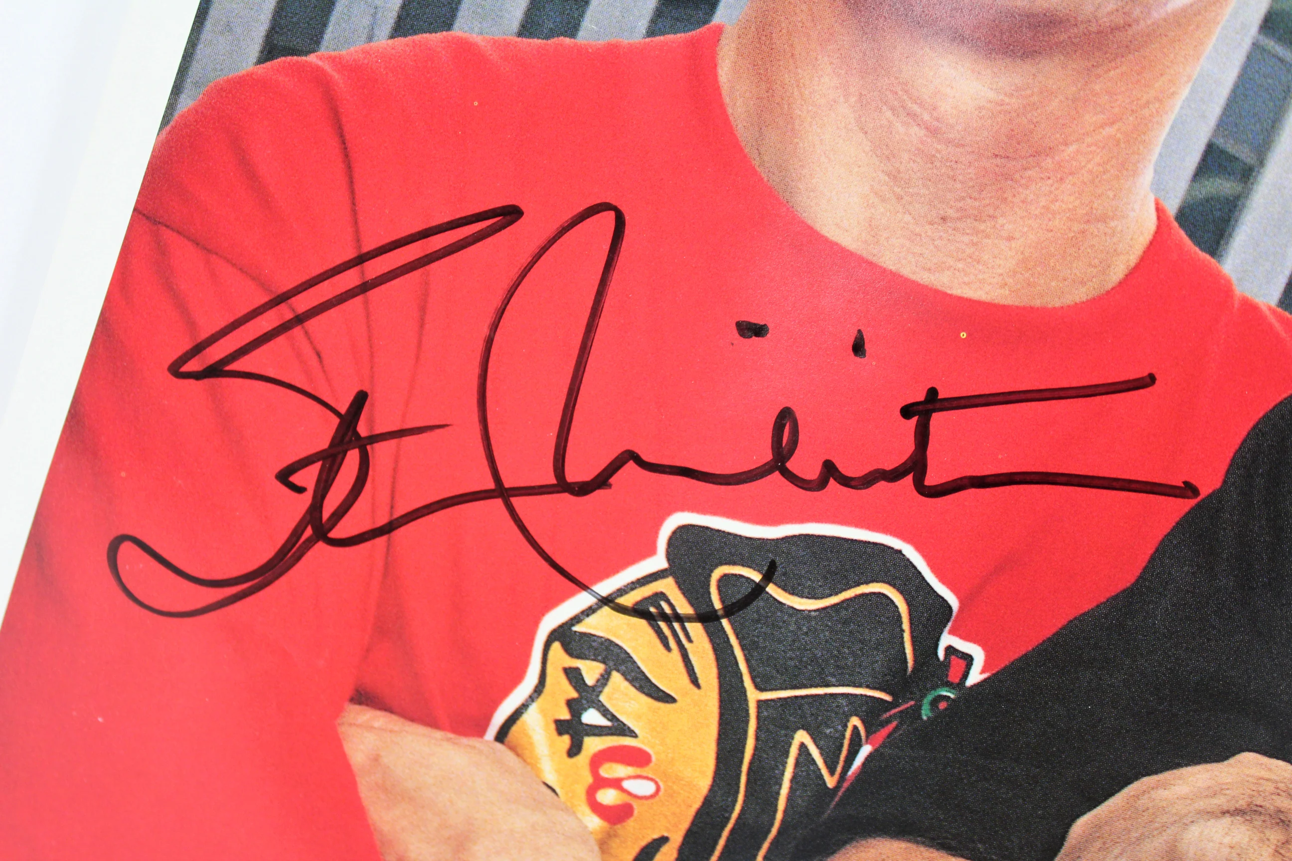 Chicago Greats (4) Sayers, Santo, Mikita & Huff Signed 26x30 Poster BAS #A88315 - Image 5