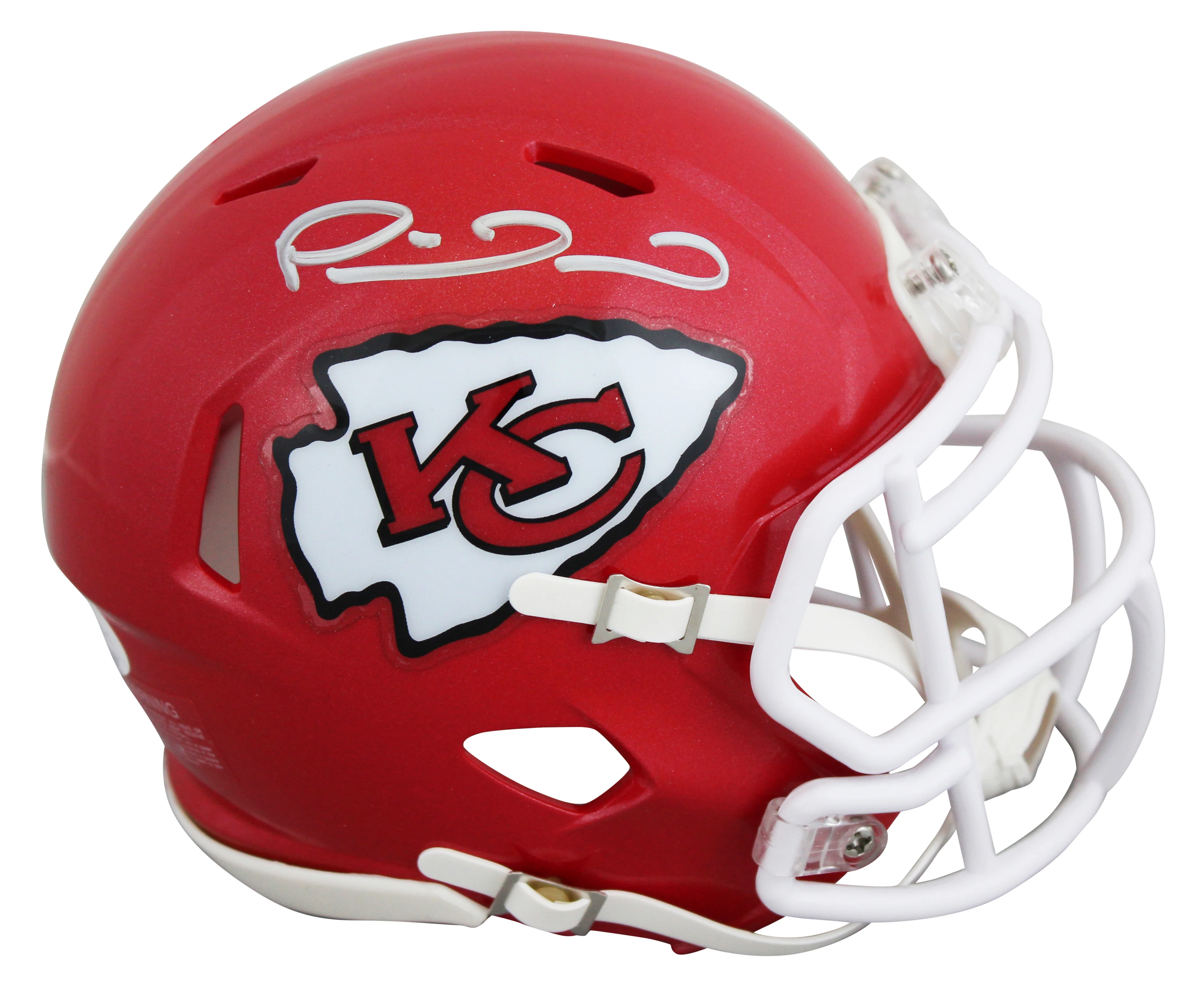Chiefs Patrick Mahomes Authentic Signed Speed Mini Helmet w/ Case JSA - Image 3