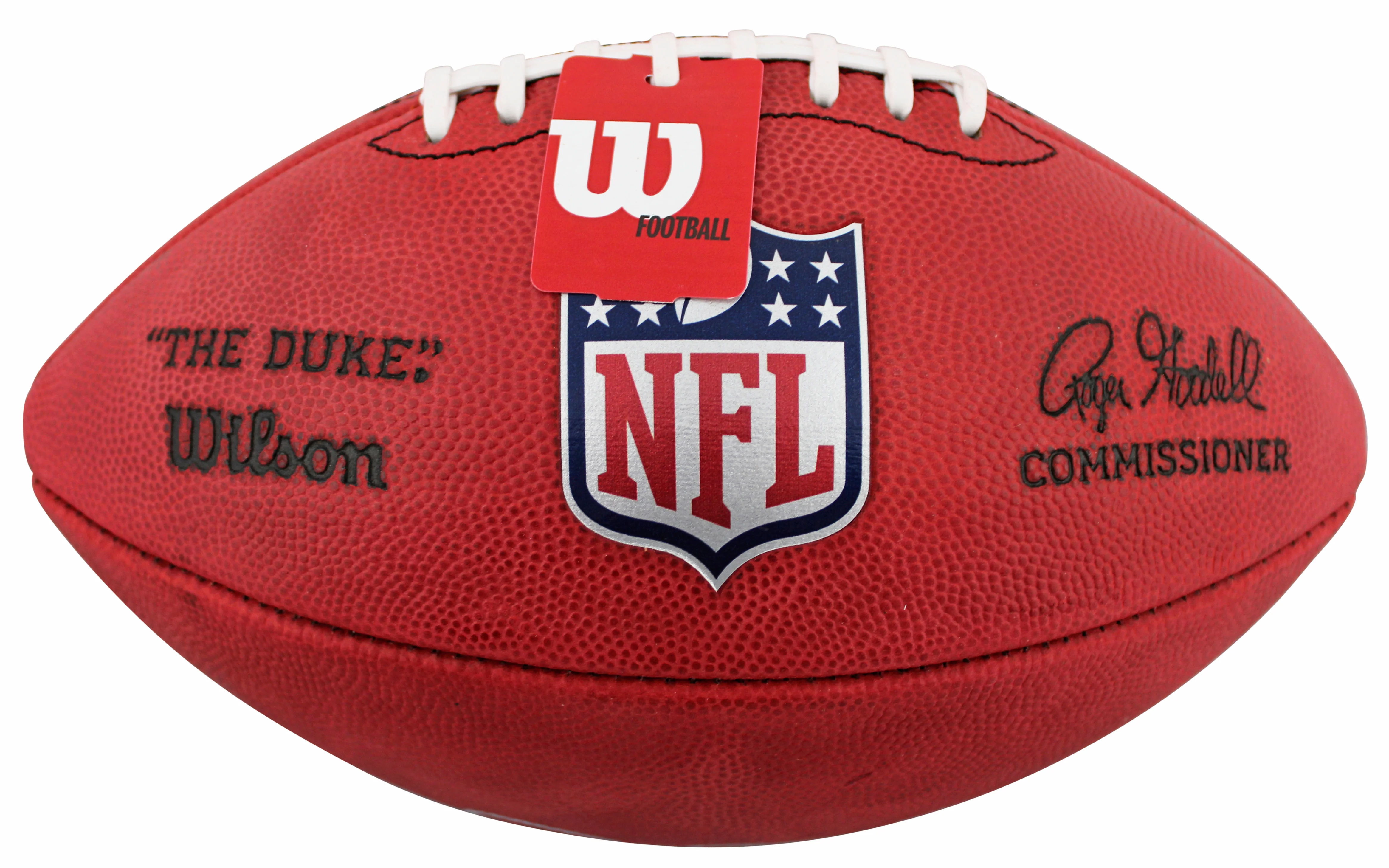 Chiefs Patrick Mahomes Signed Official "The Duke" Nfl Football w/ Case Fanatics - Image 4