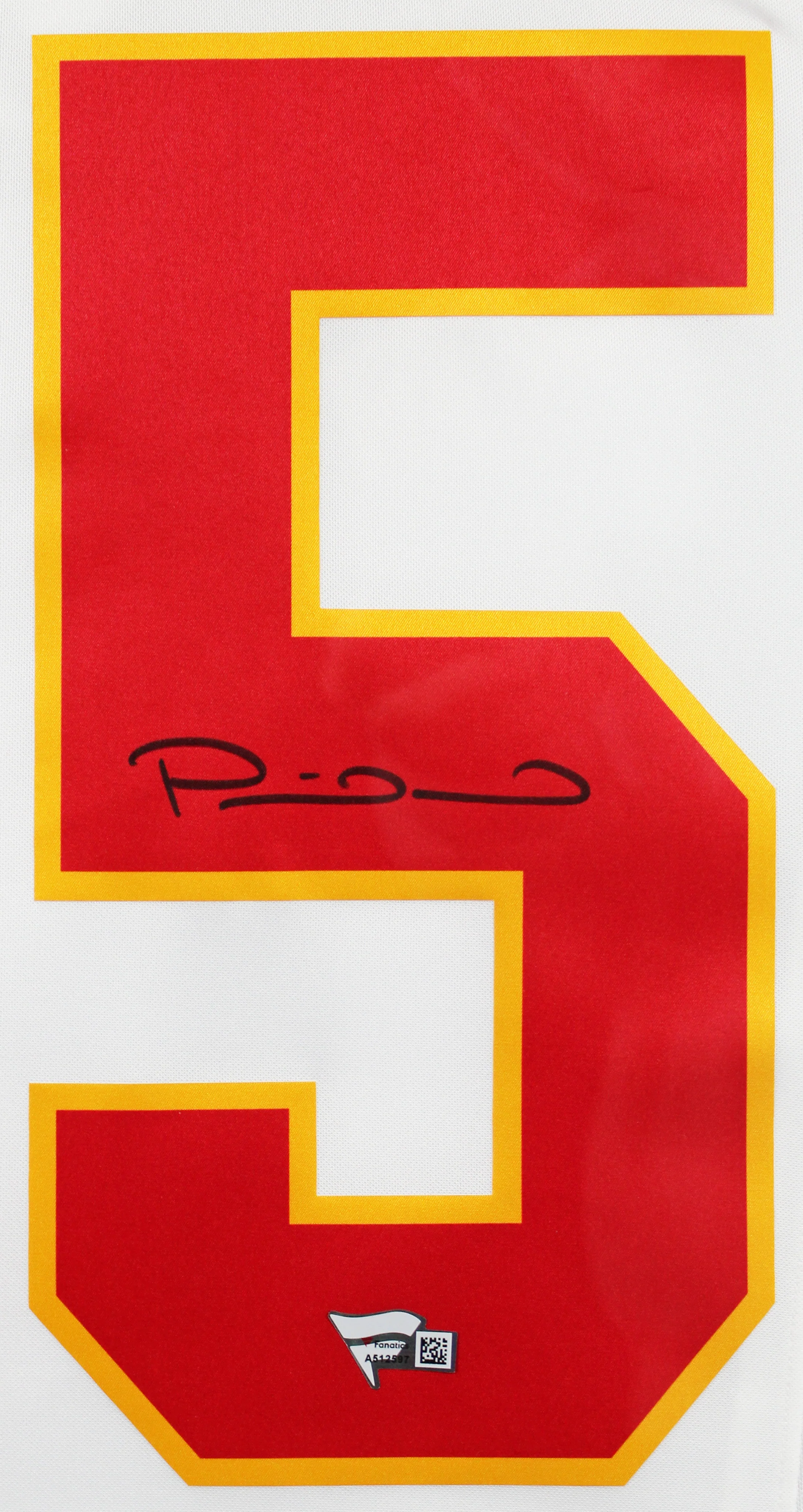 Chiefs Patrick Mahomes Signed White Nike Limited Framed Jersey Fanatics - Image 3