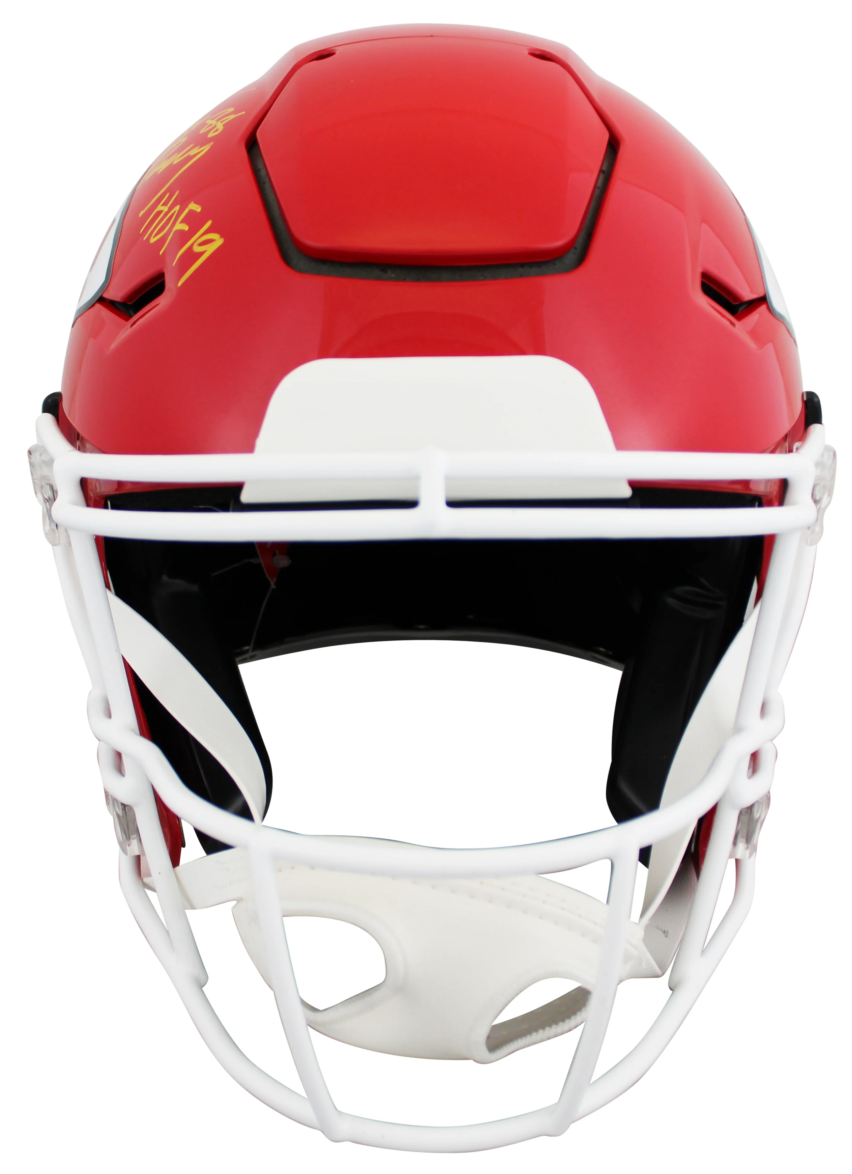 Chiefs Tony Gonzalez "HOF 19" Signed Speed Flex Full Size Helmet BAS Witnessed 2 - Image 3