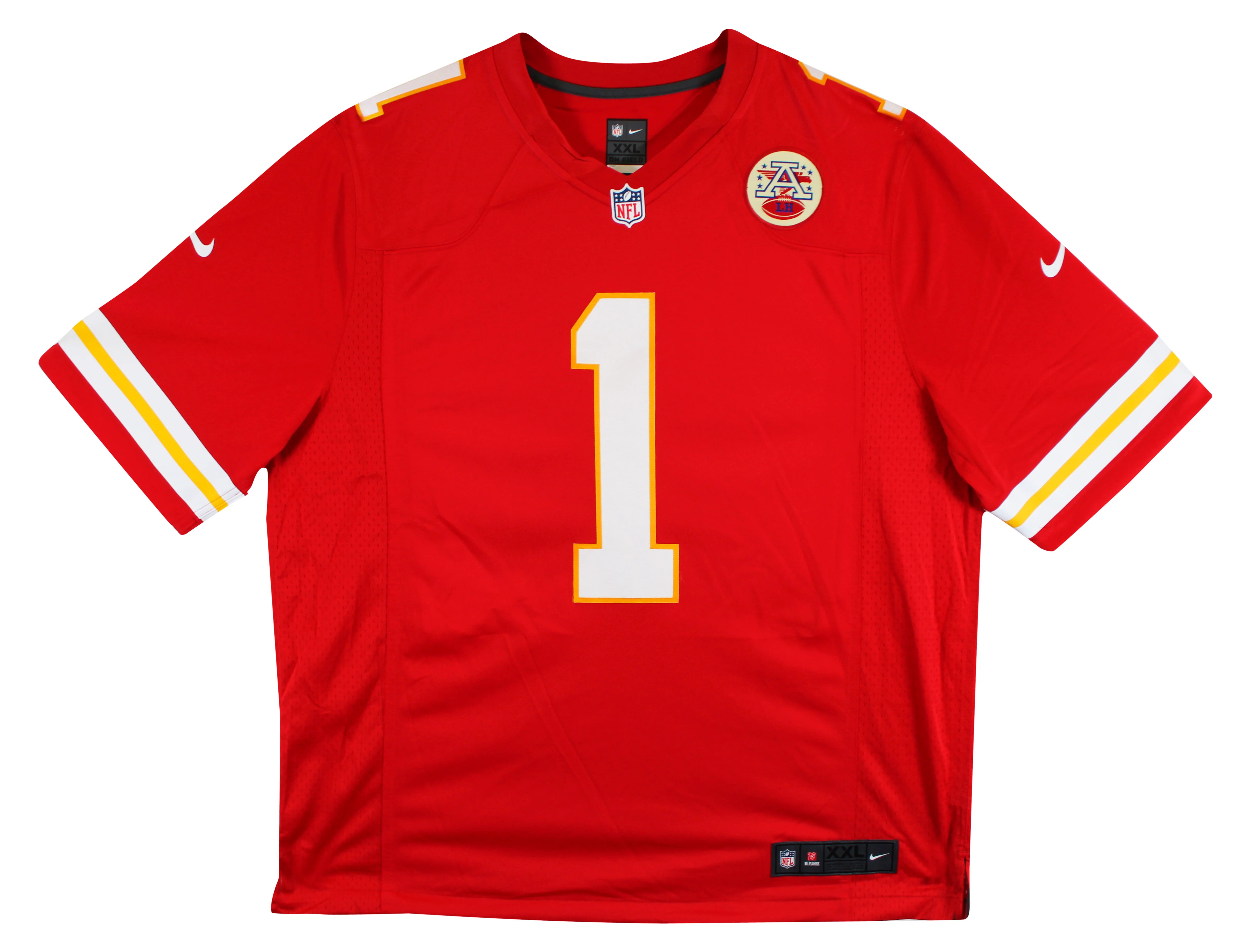 Chiefs Xavier Worthy Signed Red Nike Limited Jersey Fanatics #XP14148337 - Image 5