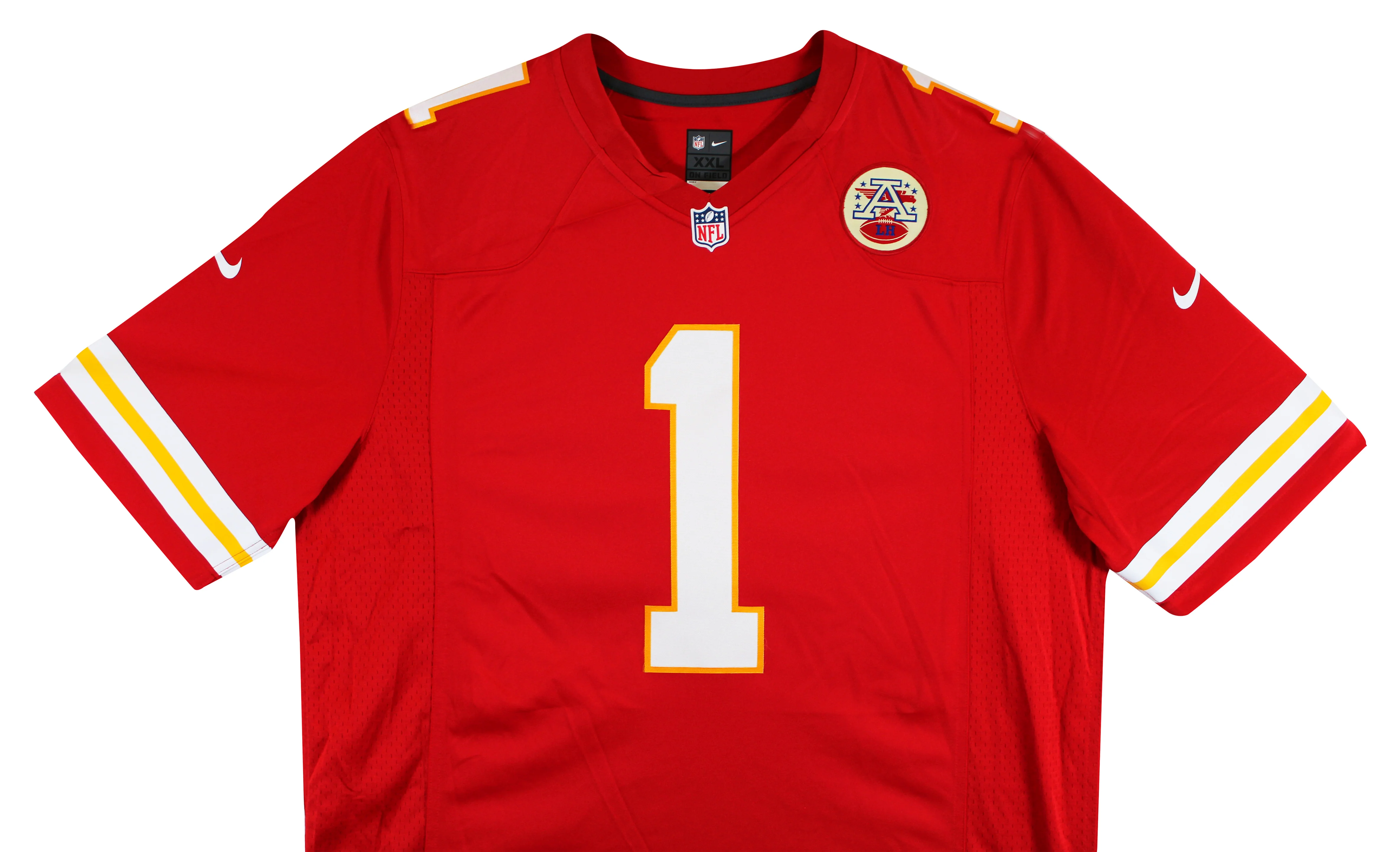 Chiefs Xavier Worthy Signed Red Nike Limited Jersey Fanatics #XP14148337 - Image 6