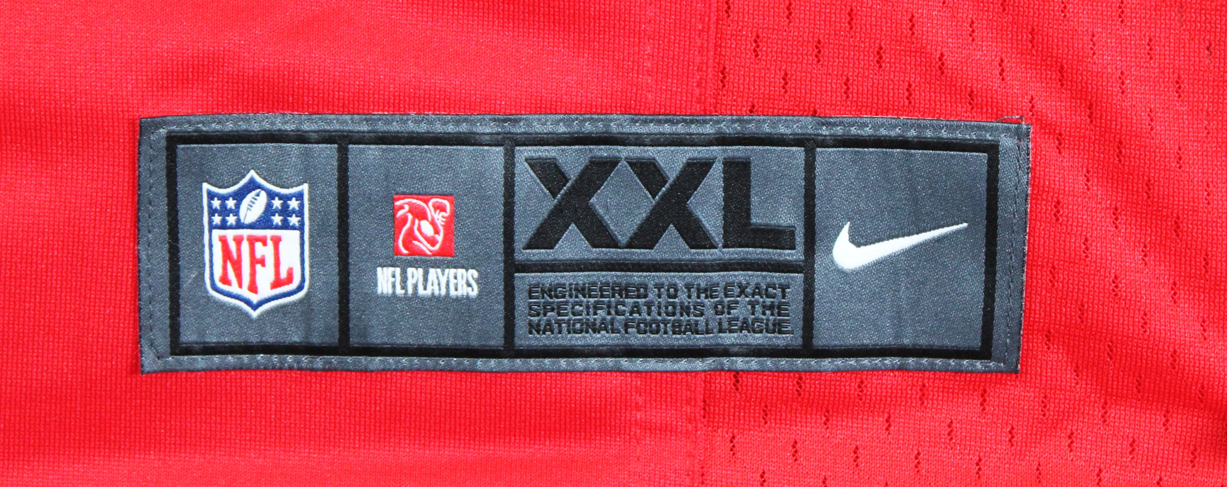 Chiefs Xavier Worthy Signed Red Nike Limited Jersey Fanatics #XP14148337 - Image 7