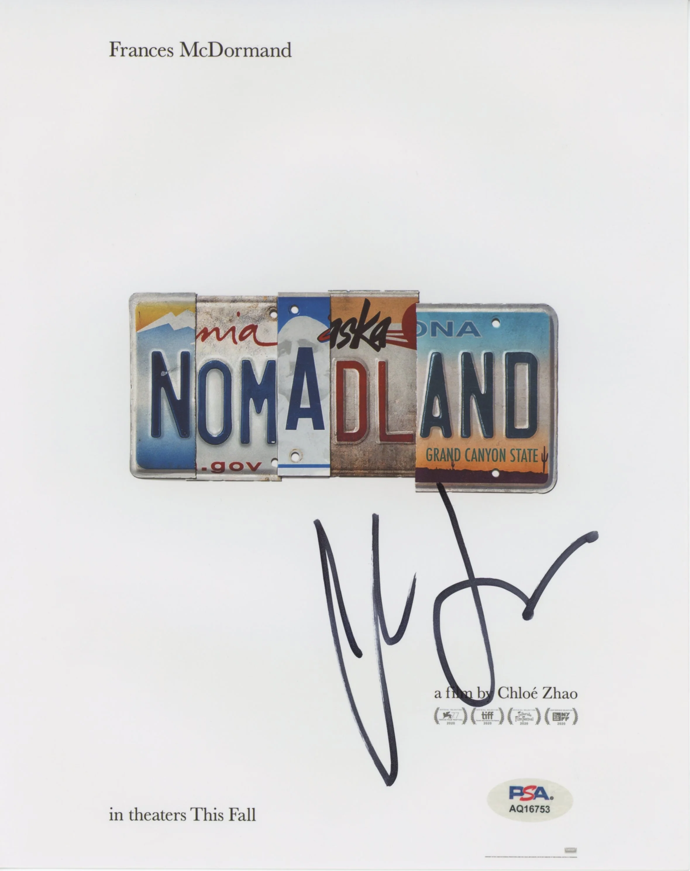 Chloe Zhao Nomadland Authentic Signed 8x10 Photo Autographed PSA/DNA #AQ16753 - Image 2
