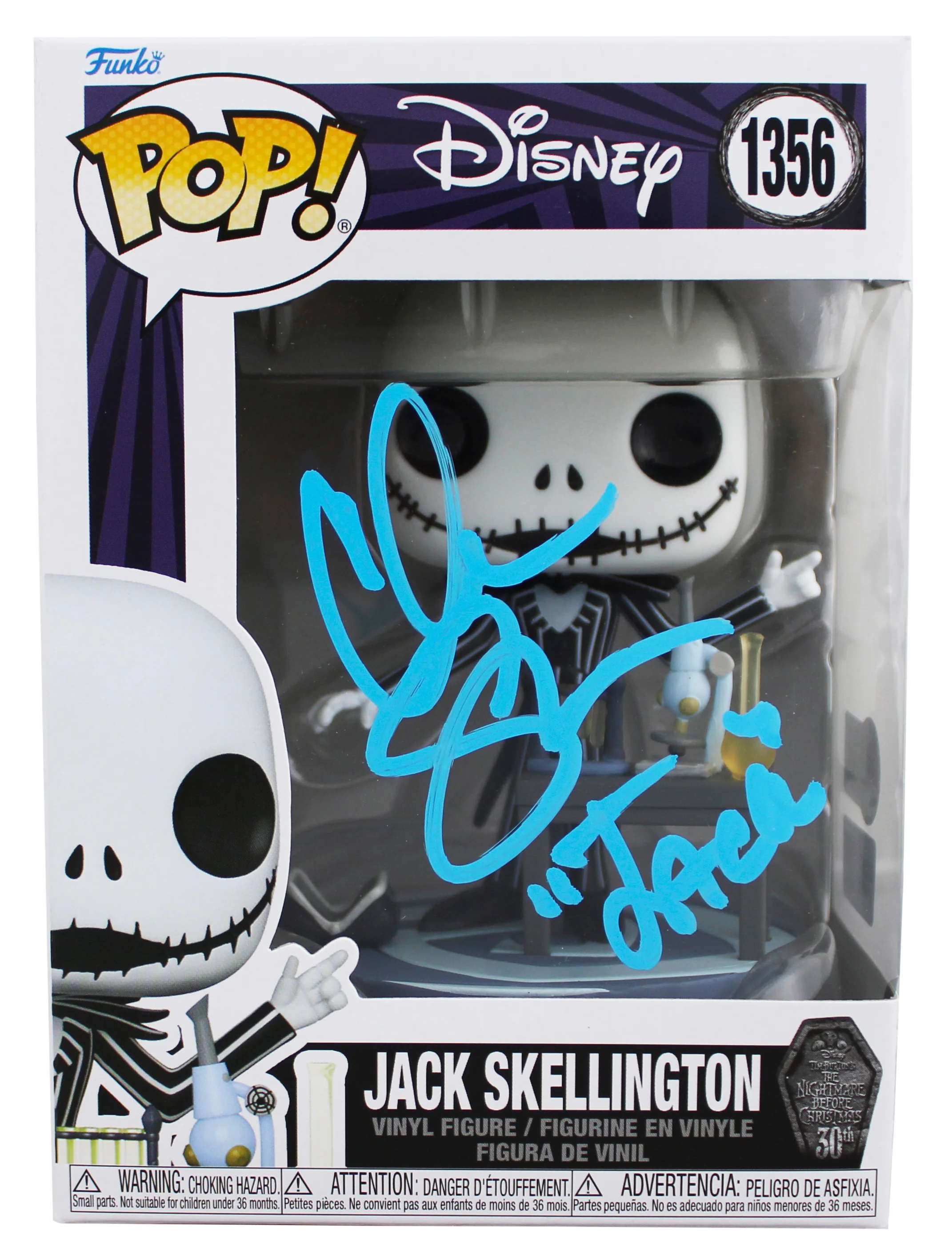 Chris Sarandon "Jack" Authentic Signed #1356 Funko Pop Vinyl Figure BAS #BV70493 - Image 2