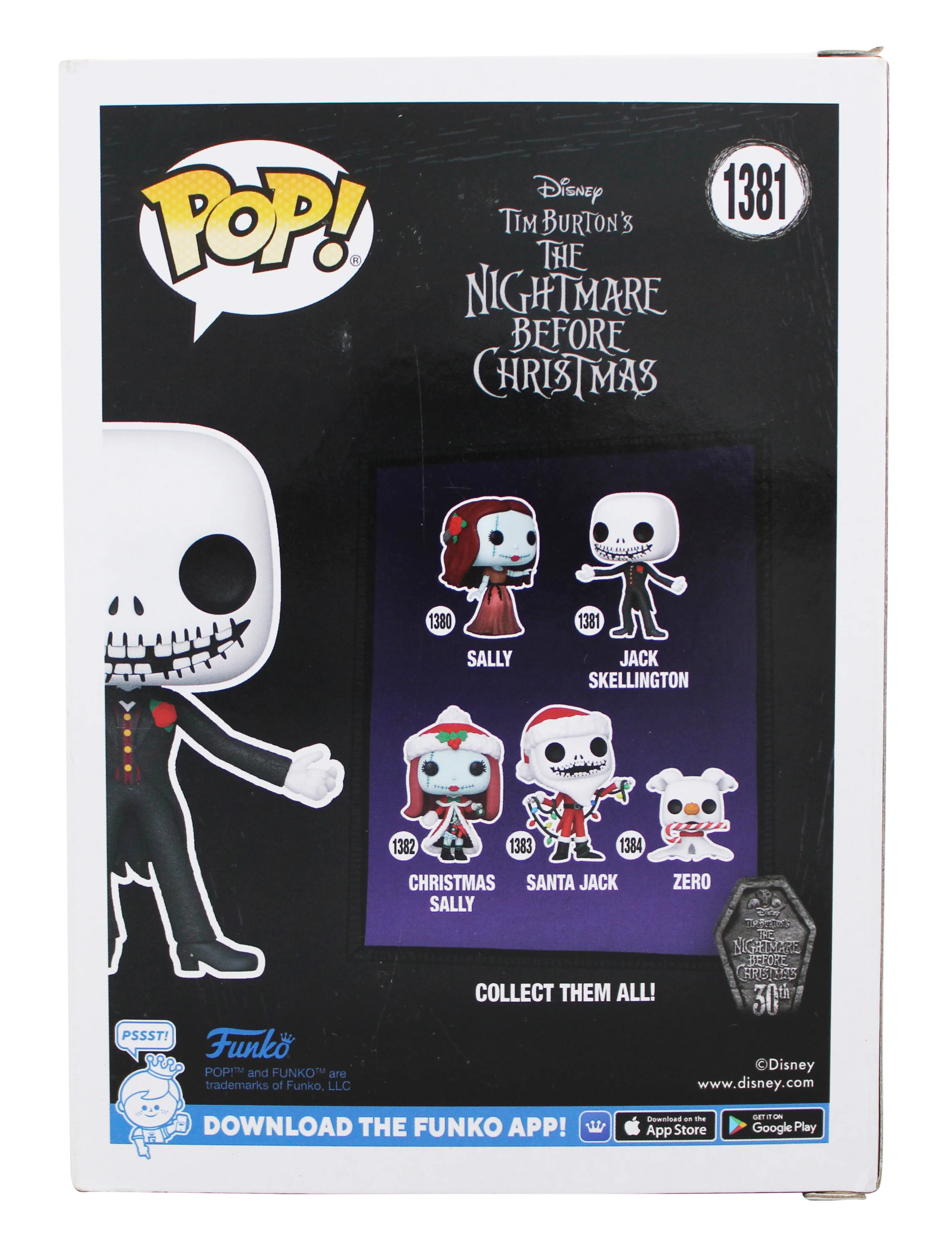 Chris Sarandon "Jack" Signed Jack Skellington #1381 Funko Pop Figure JSA - Image 5