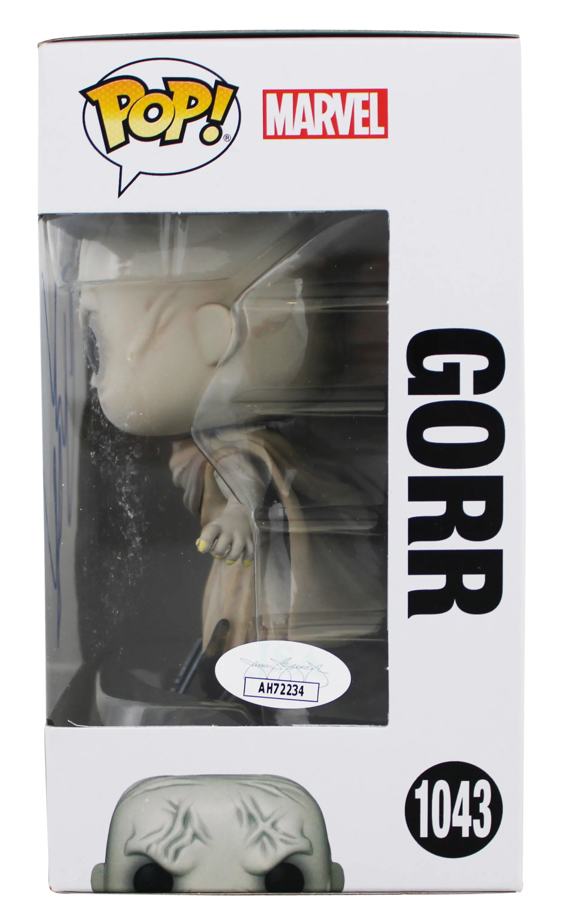 Christian Bale Thor Signed Gorr #1043 Funko Pop Vinyl Figure JSA #AH72234 - Image 4