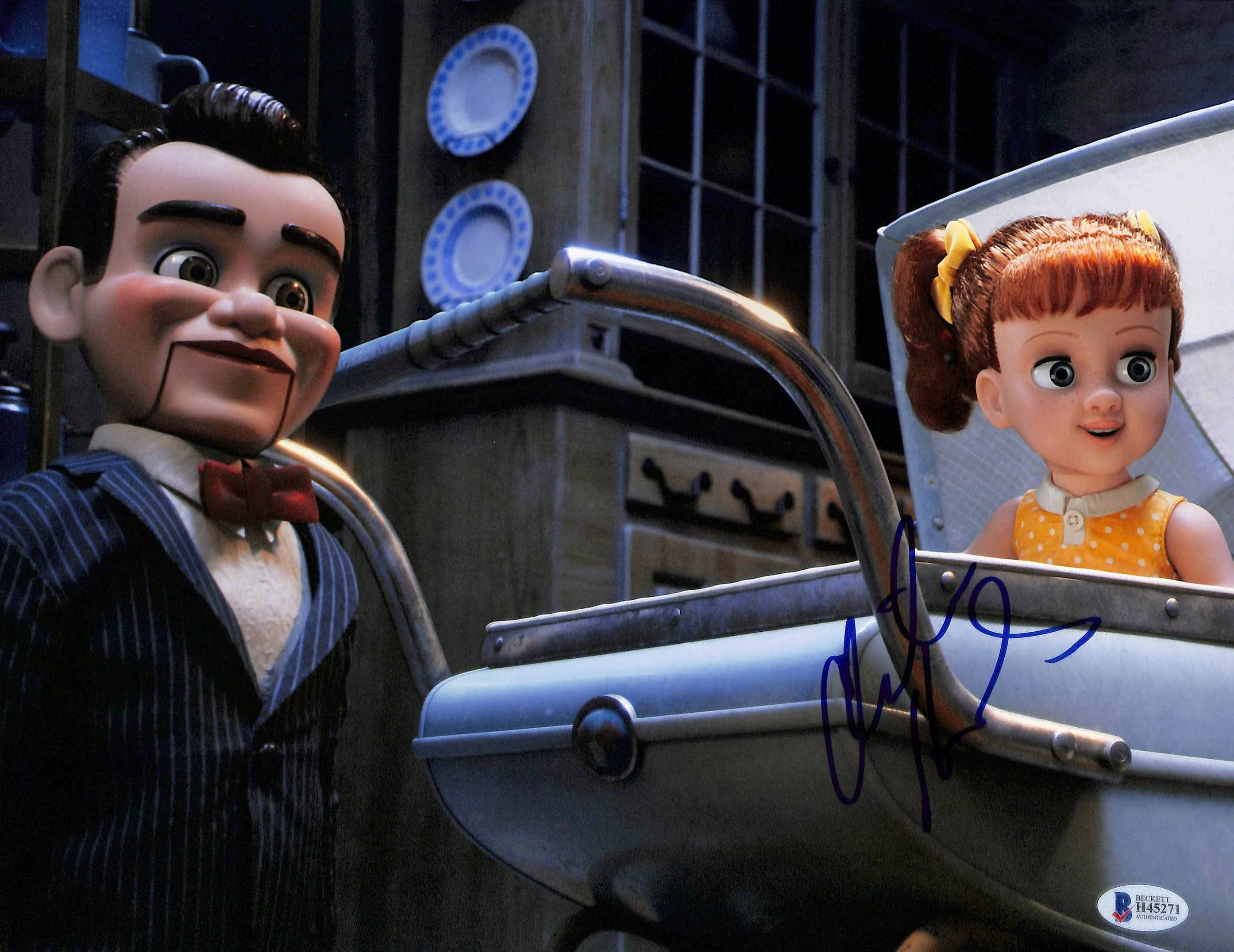 Christina Hendricks Toy Story 4 Authentic Signed 11x14 Photo BAS #H45271 - Image 2