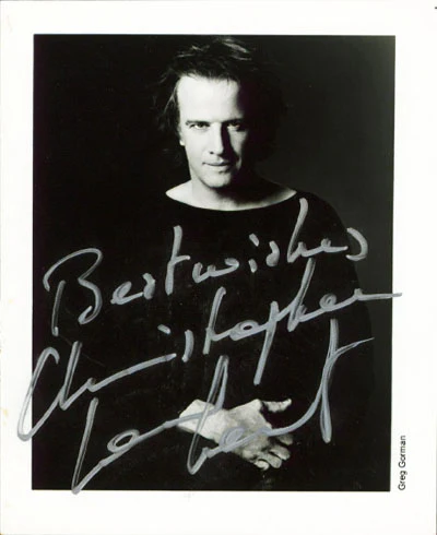 Christopher Lambert Highlander "Best Wishes" Signed 4x5.75 Photo BAS #BS29295 - Image 2