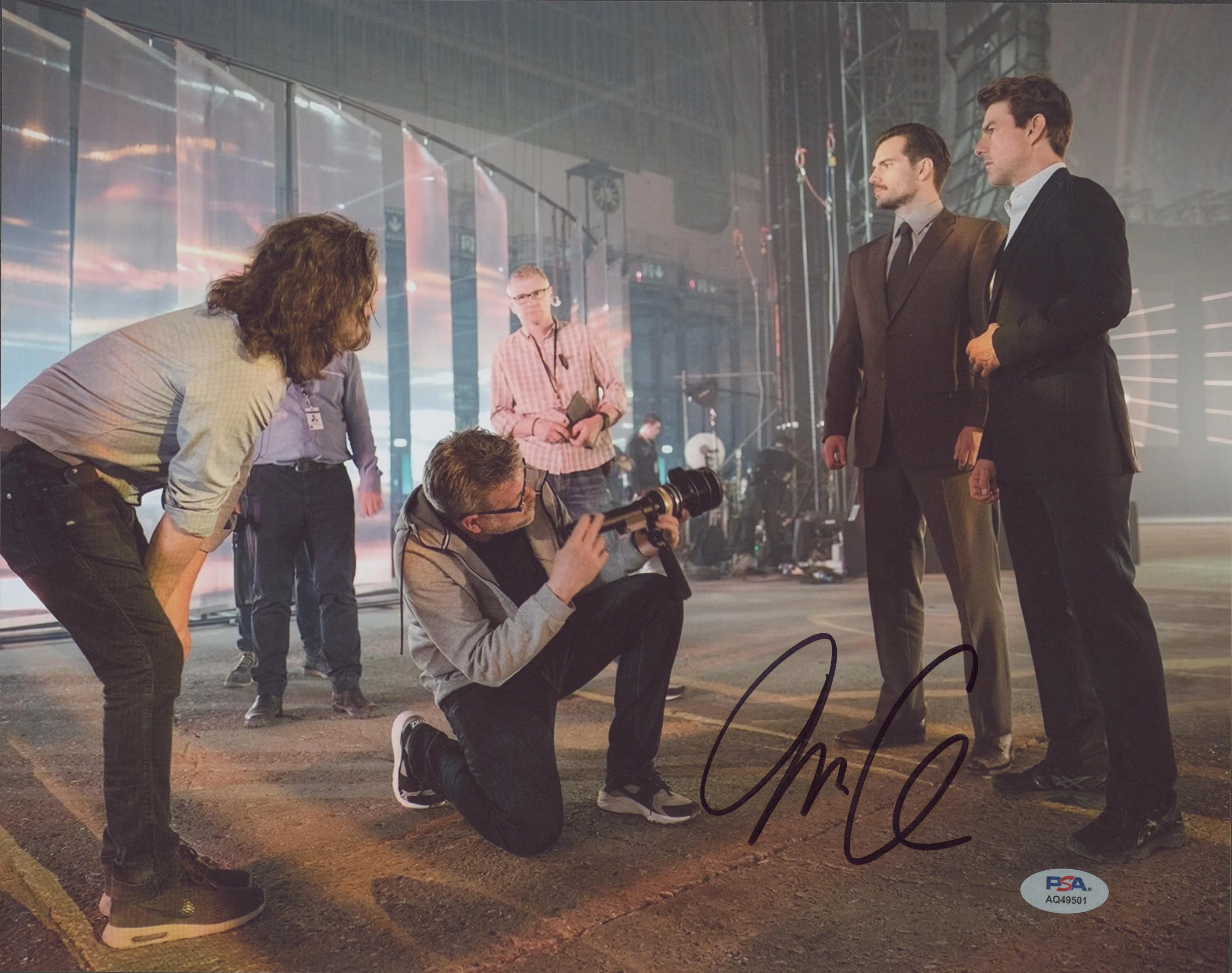 Christopher McQuarrie Mission: Impossible Signed 11x14 Photo PSA/DNA #AQ49501 - Image 2