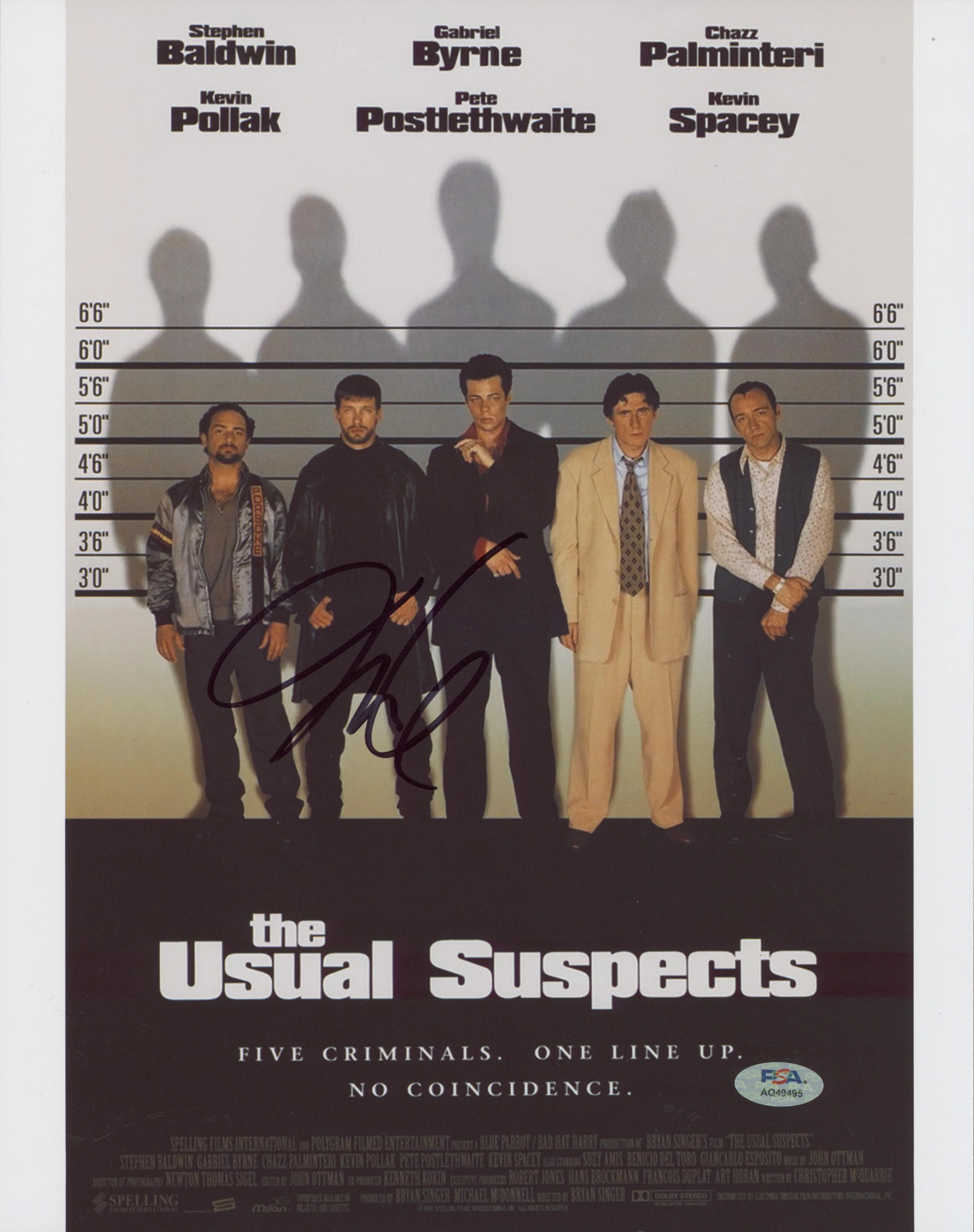 Christopher McQuarrie The Usual Suspects Signed 11x14 Photo PSA/DNA #AQ49495 - Image 2