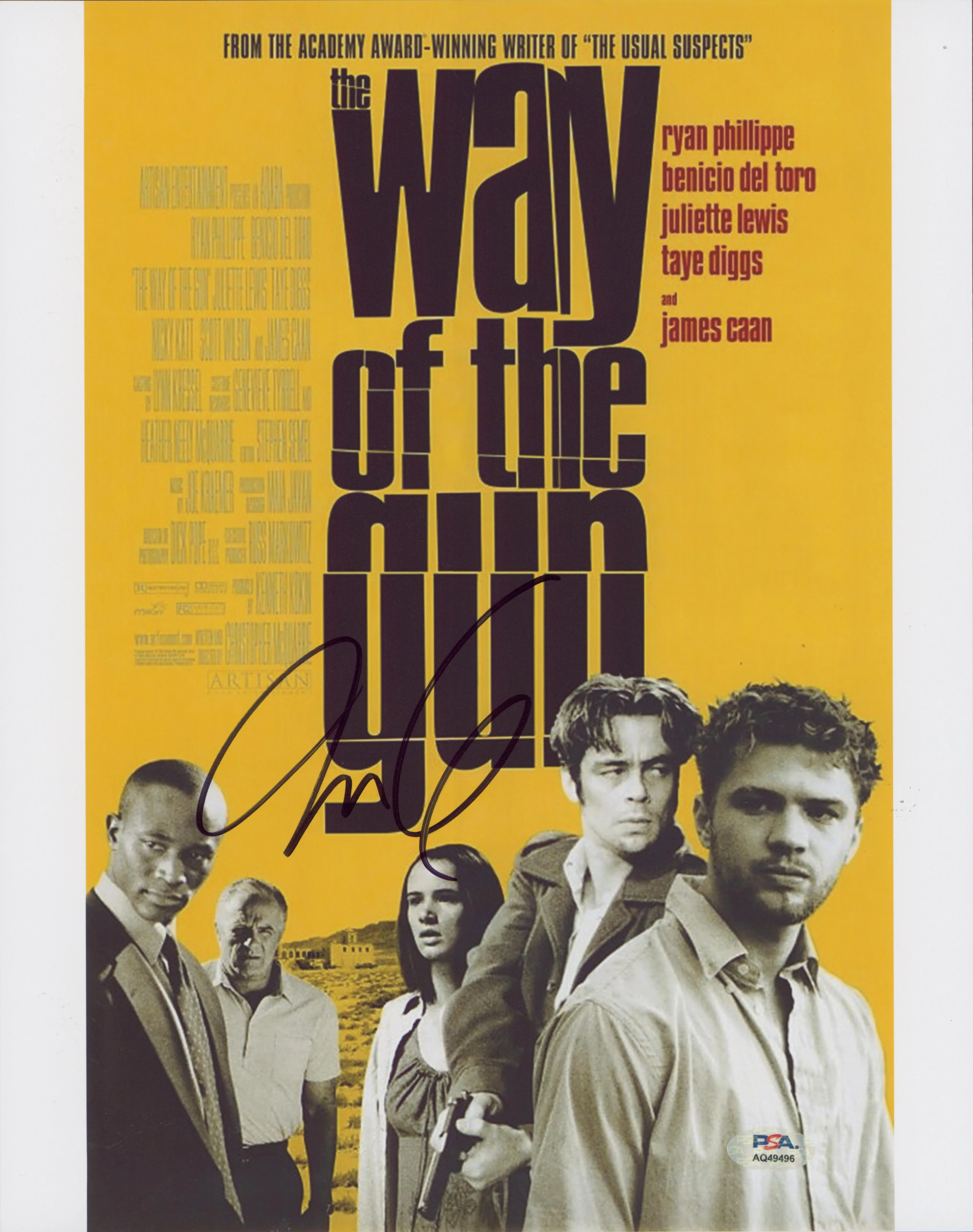 Christopher McQuarrie The Way Of The Gun Signed 11x14 Photo PSA/DNA #AQ49496 - Image 2