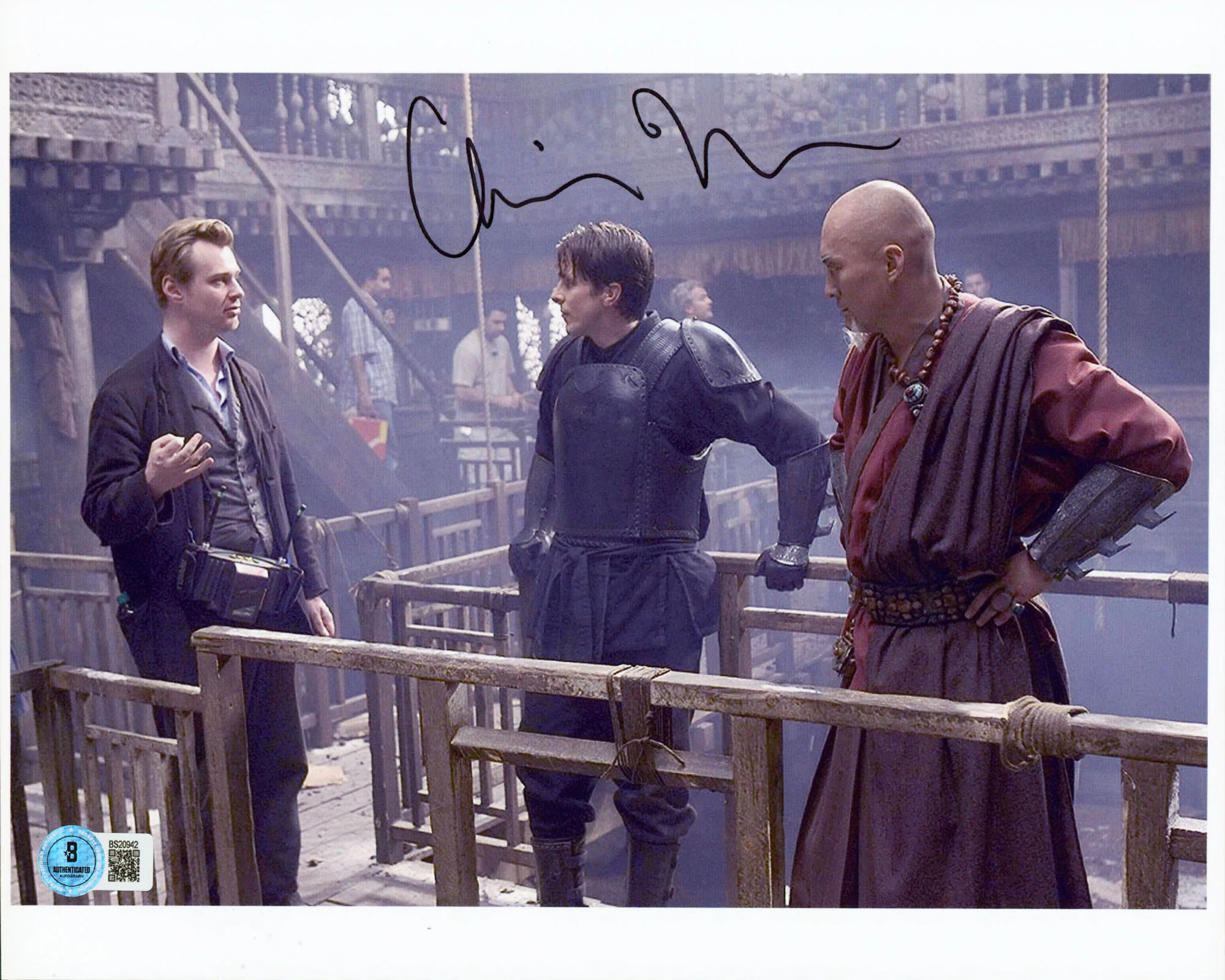 Christopher Nolan Batman Begins Authentic Signed 8.5x11 Photo BAS #BS20942 - Image 2