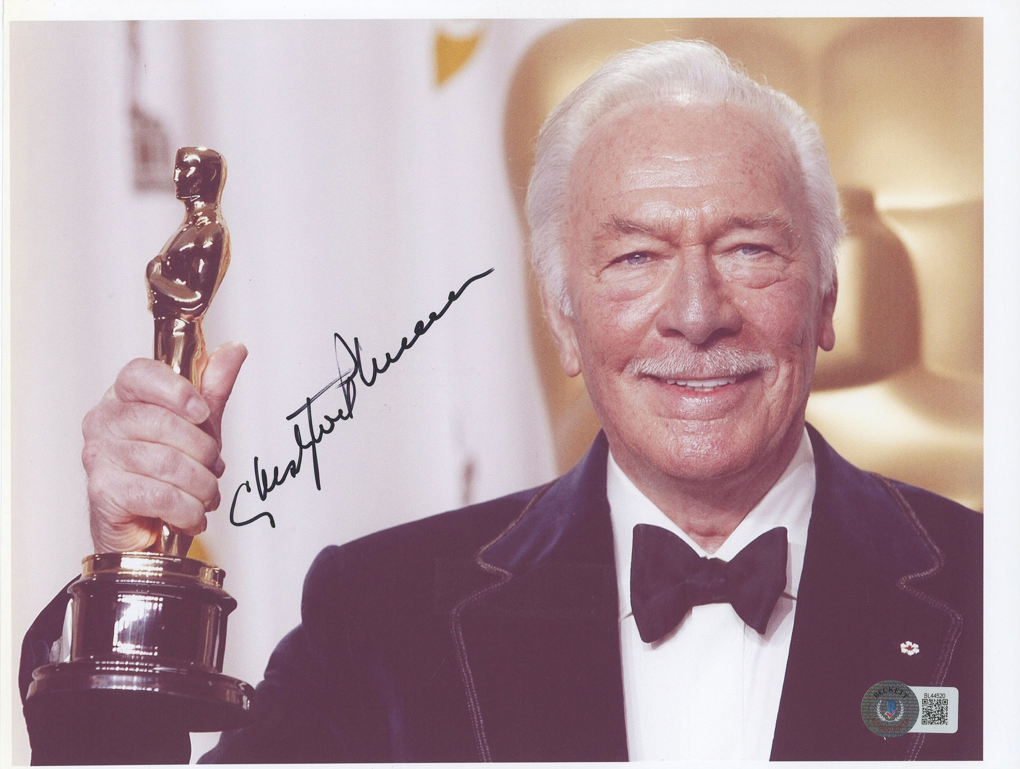 Christopher Plummer The Sound Of Music Signed 8.5x11 Photo BAS #BL44520 - Image 2