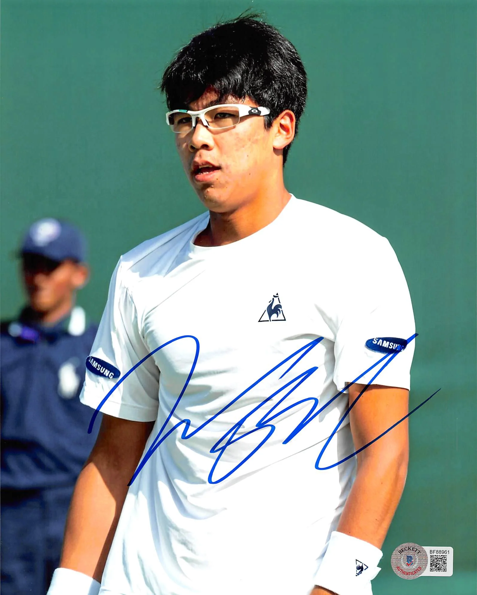 Chung Hyeon Authentic Signed 8x10 Photo Autographed BAS #BF88961 - Image 2