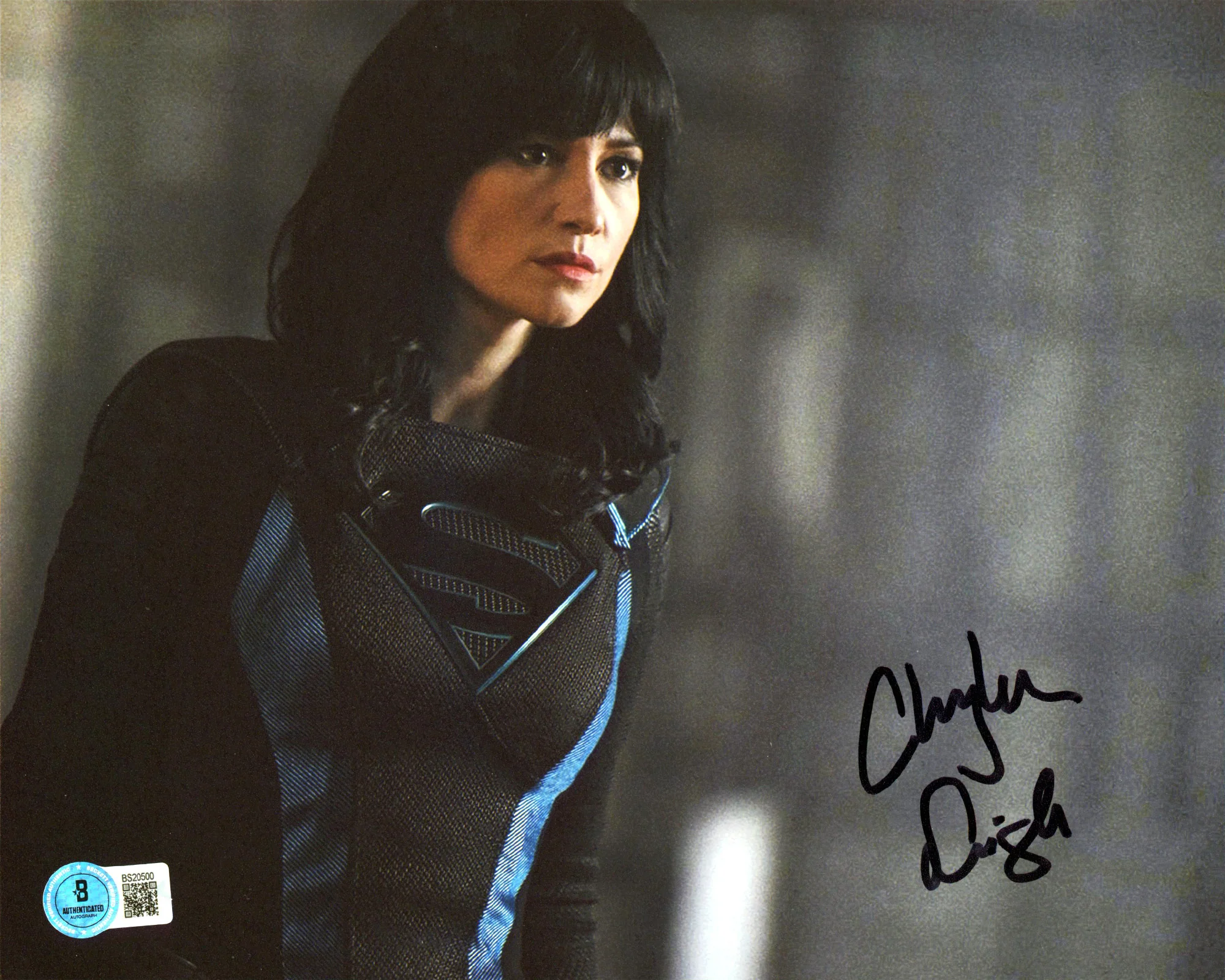 Chyler Leigh Supergirl Authentic Signed 8x10 Horizontal Photo BAS #BS20500