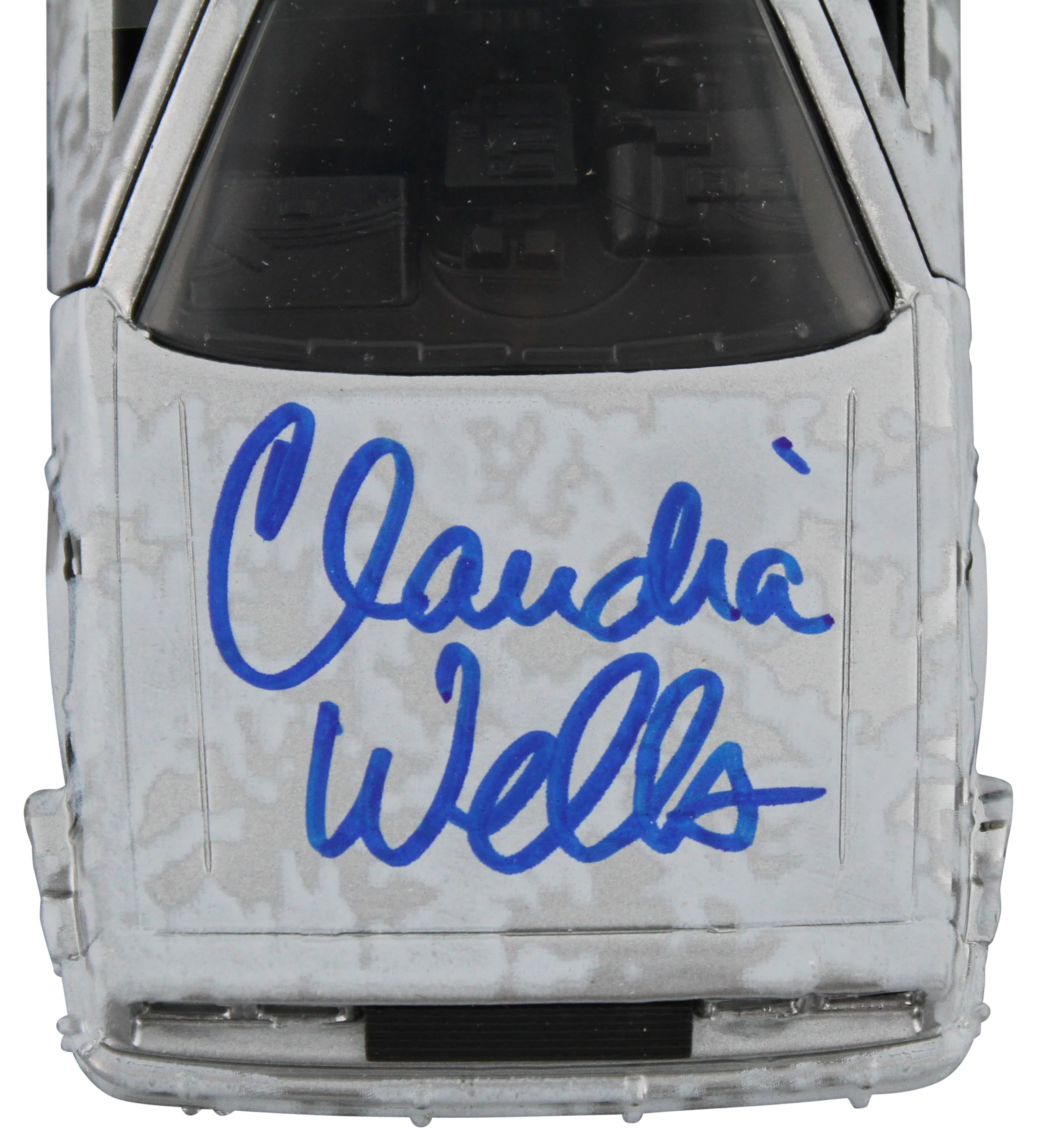 Claudia Wells Back To The Future Signed Metal DeLorean Time Machine Car BAS W 2 - Image 4