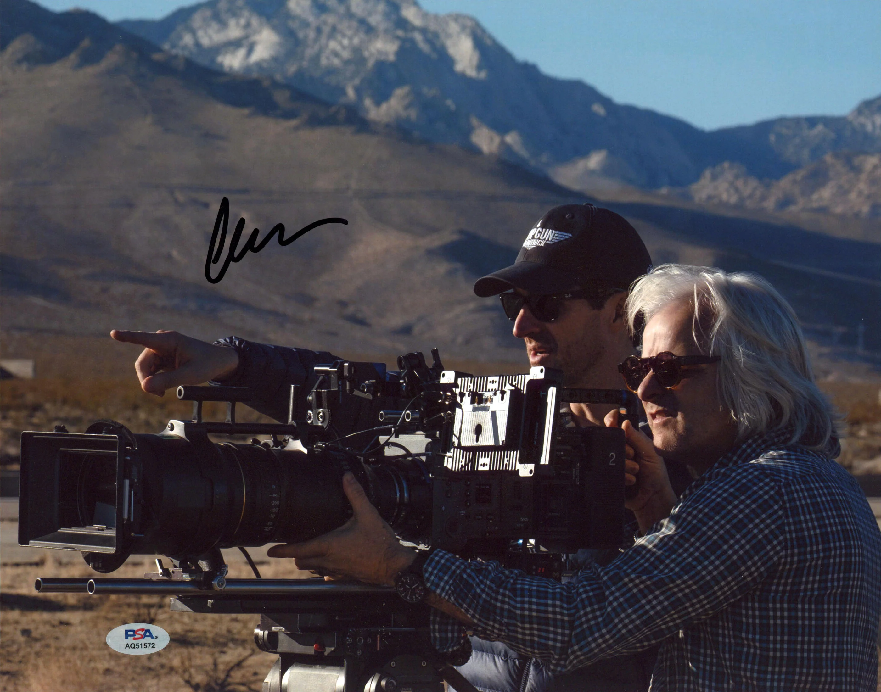 Claudio Miranda Top Gun: Maverick Authentic Signed 11x14 Photo PSA/DNA #AQ51572 - Image 2
