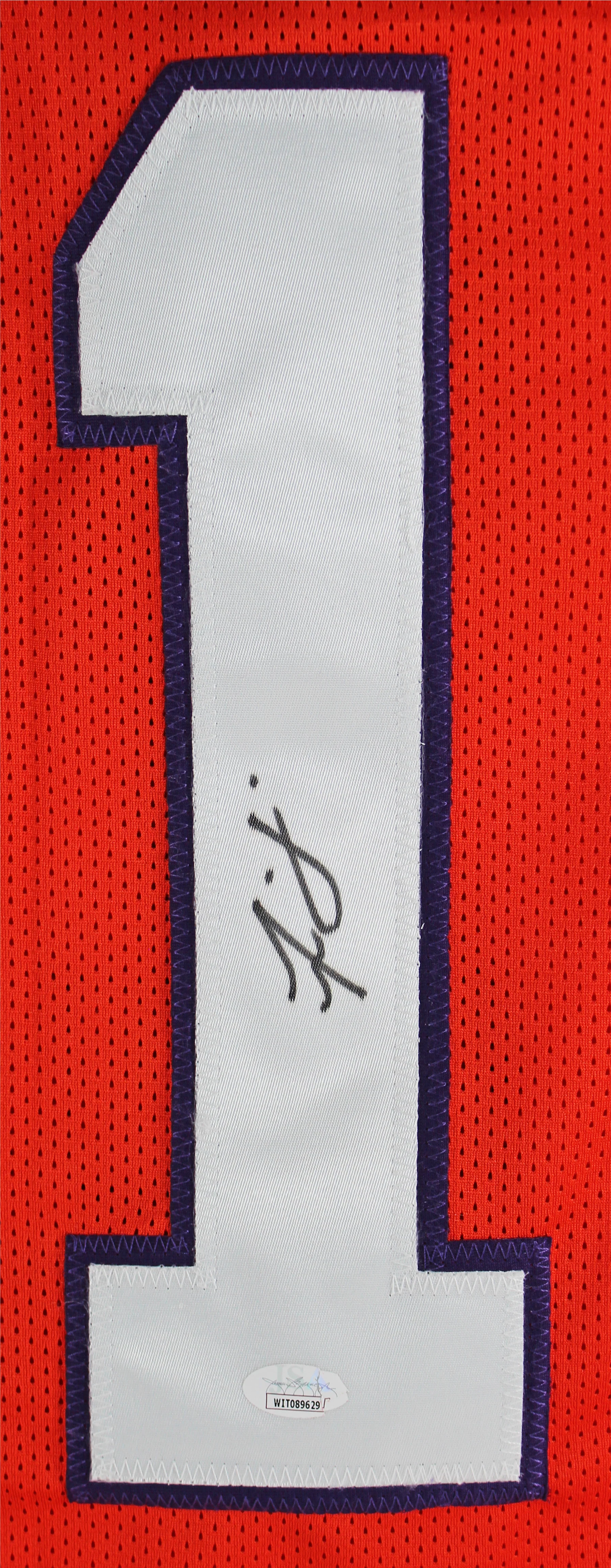 Clemson Isaiah Simmons Authentic Signed Orange Pro Style Jersey JSA Witness - Image 3