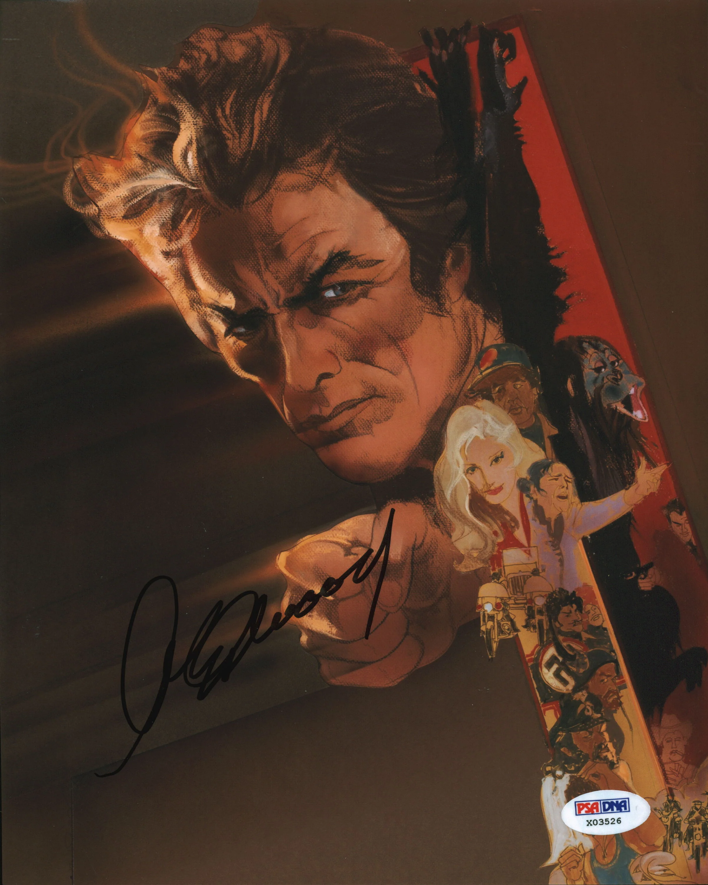 Clint Eastwood Any Which Way You Can Signed 8x10 Photo Auto 10! PSA/DNA #X03526 - Image 2