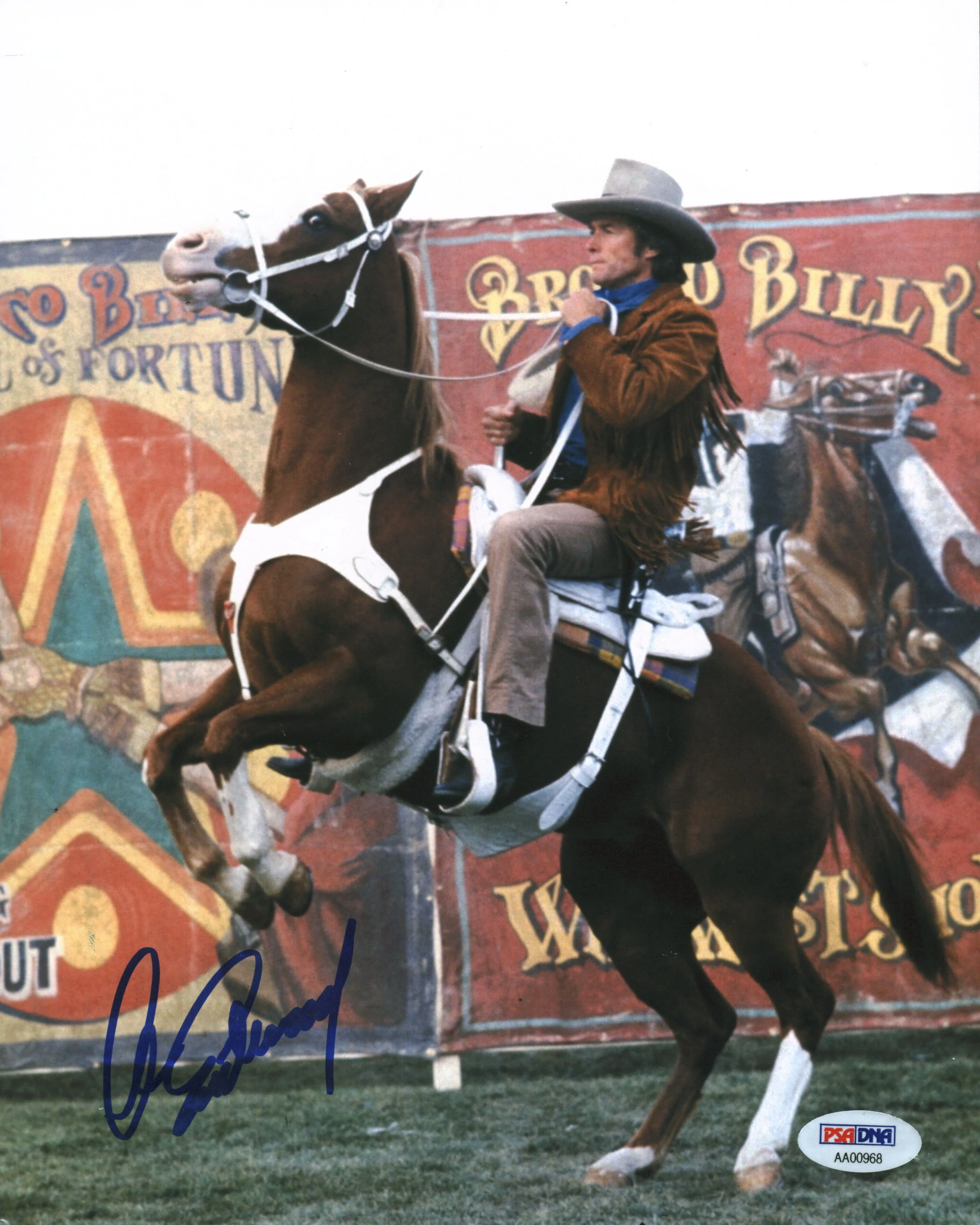 Clint Eastwood Bronco Billy Authentic Signed 8x10 Photo PSA/DNA #AA00968
