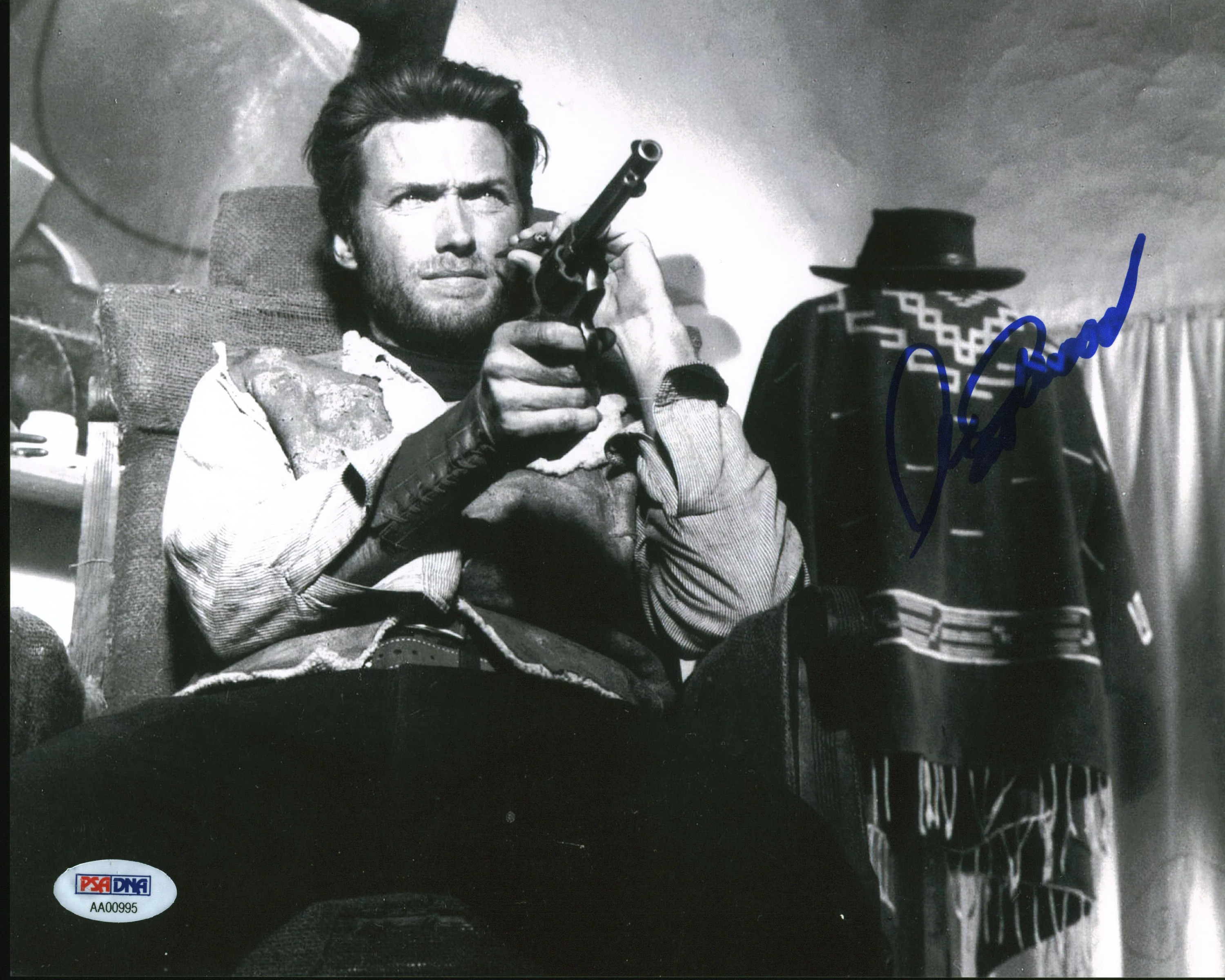 Clint Eastwood Good, the Bad & the Ugly Signed 8x10 Photo Auto 10! BAS #AC26961 - Image 2