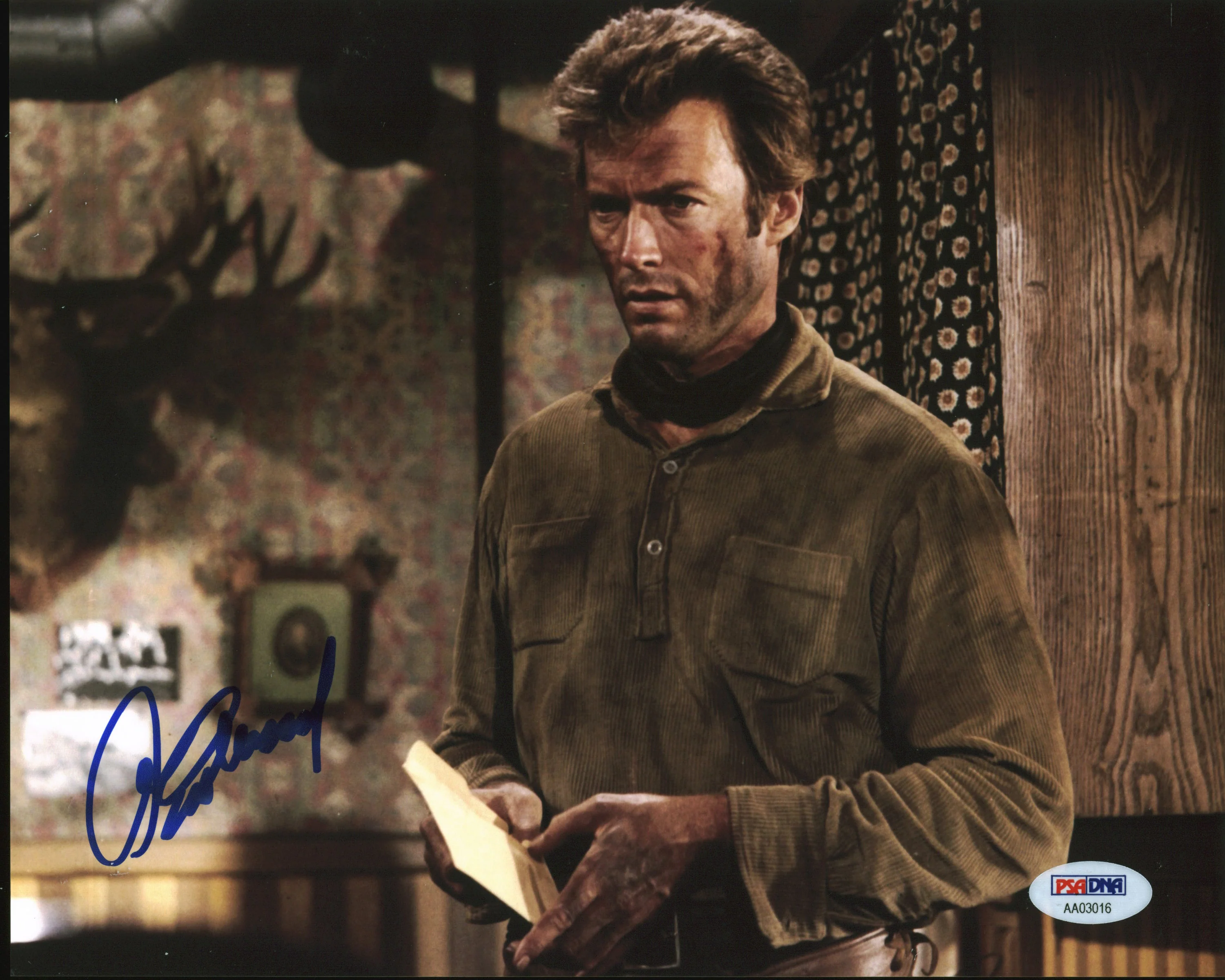 Clint Eastwood Hang 'Em High Authentic Signed 8x10 Photo Auto 10! BAS #AC26967 - Image 2