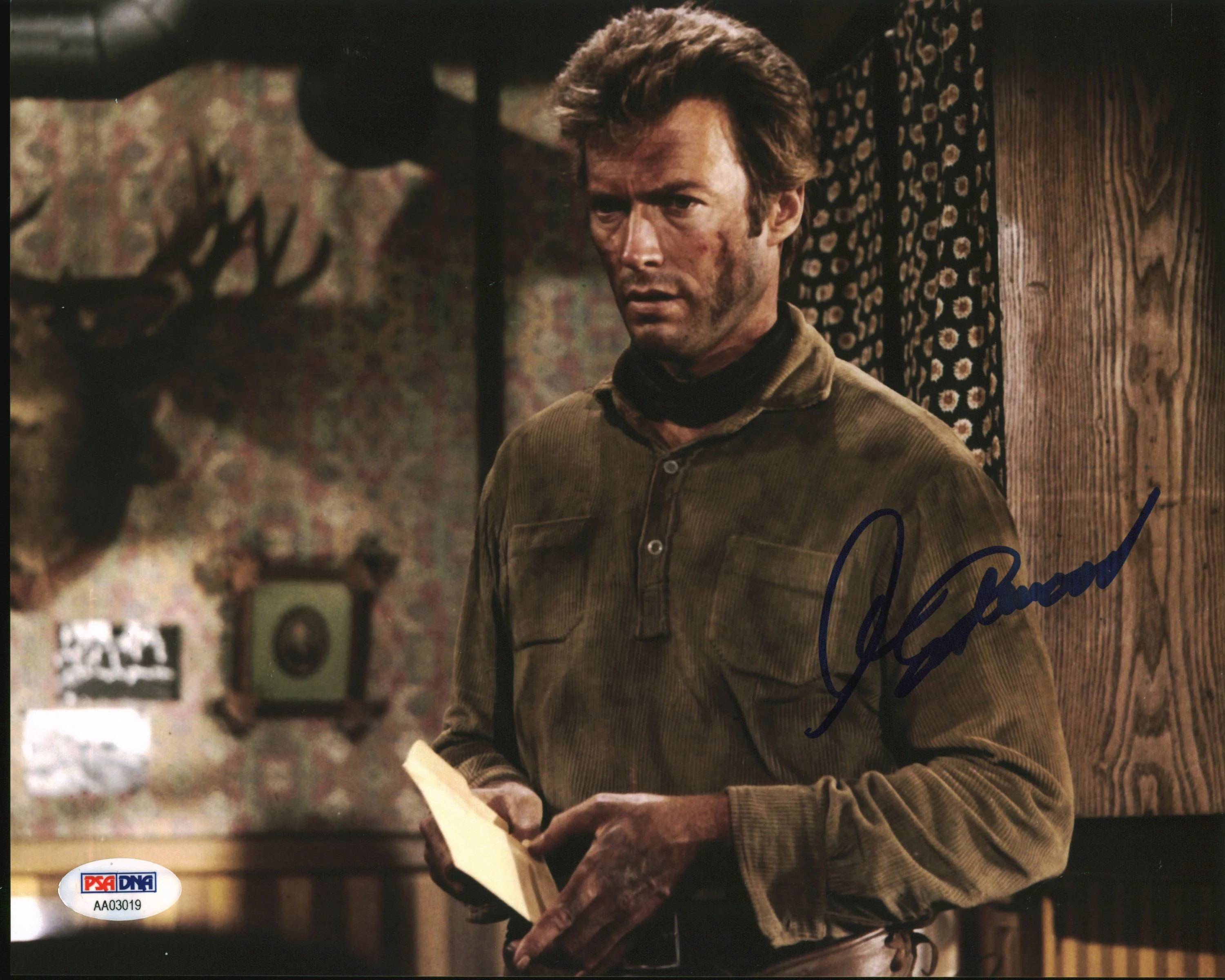 Clint Eastwood Hang 'Em High Authentic Signed 8x10 Photo Auto 10! BAS #AC26968 - Image 2