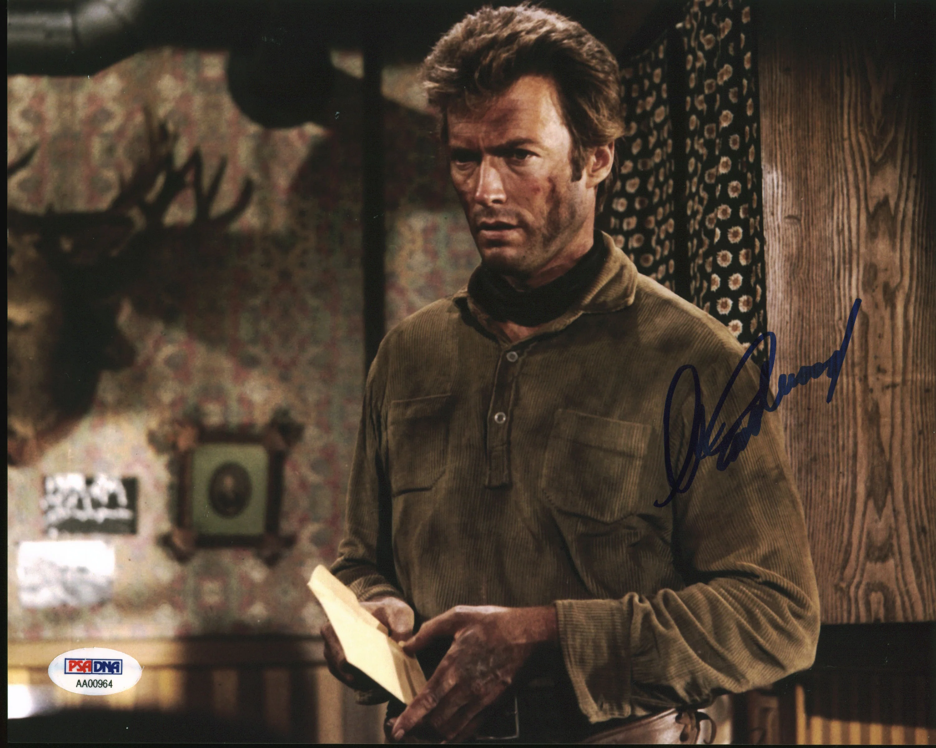 Clint Eastwood Hang 'Em High Authentic Signed 8x10 Photo PSA/DNA #AA00964 - Image 2